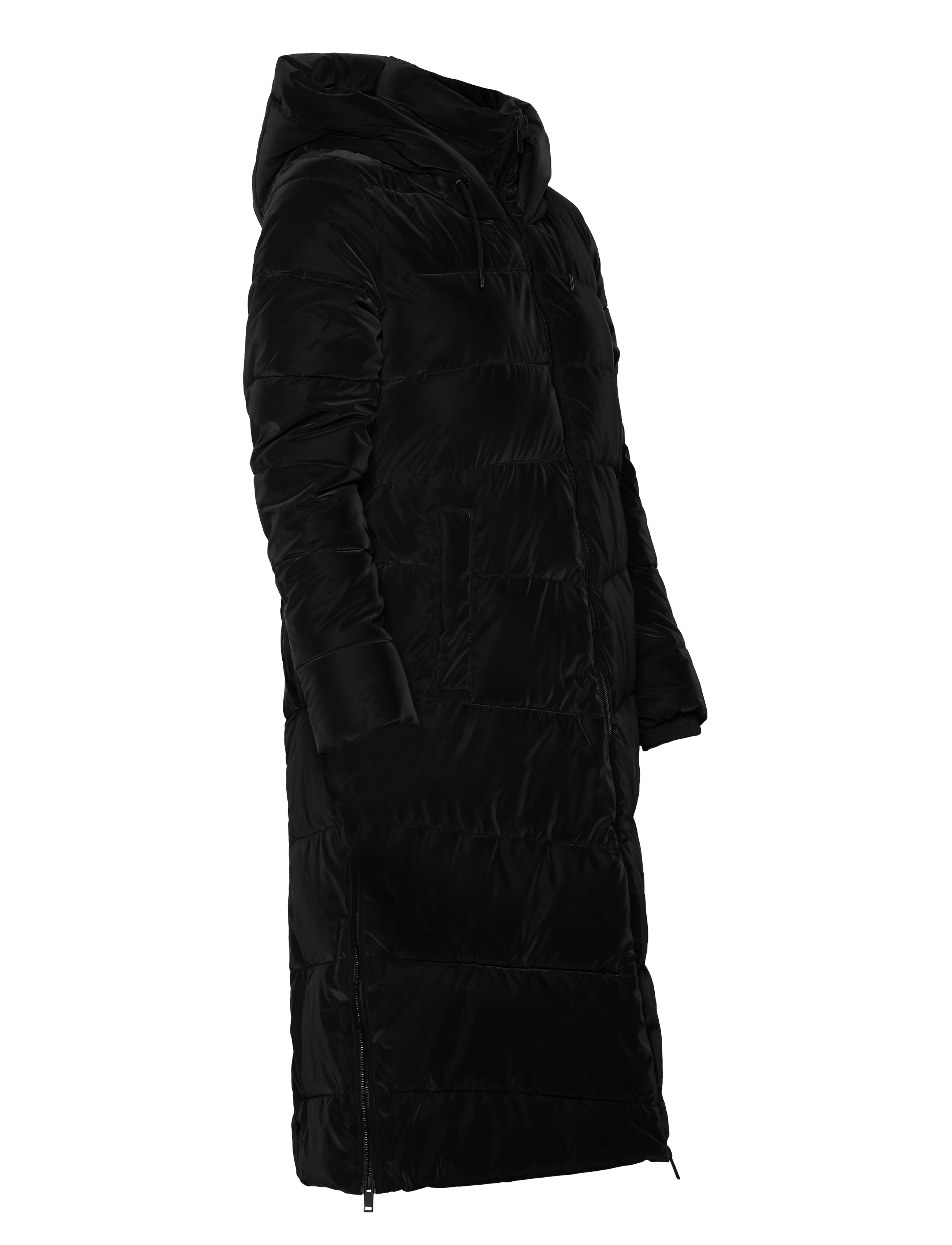 CMP - Woman Long Coat - Silk Touch - nero - 3