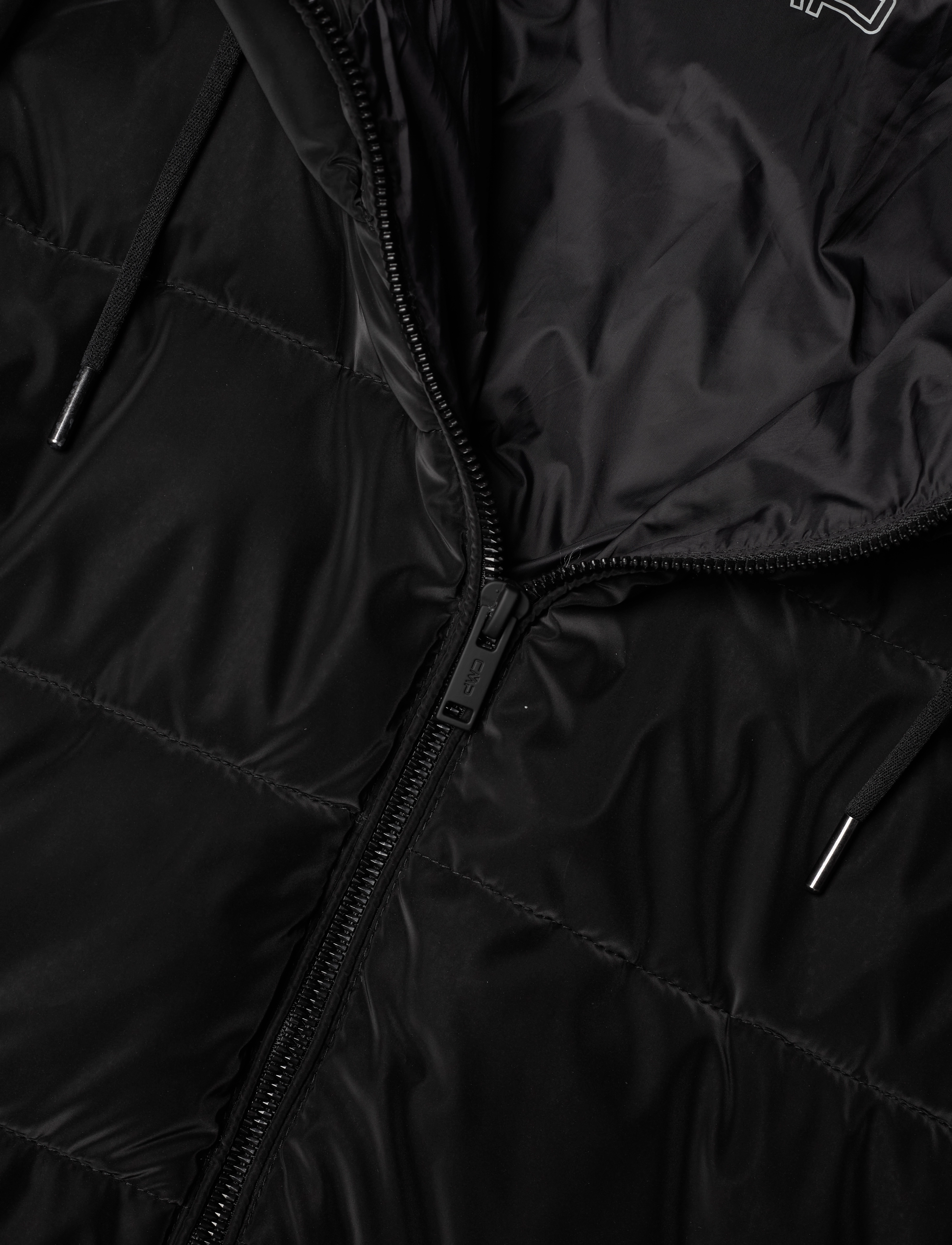 CMP - Woman Long Coat - Silk Touch - nero - 4