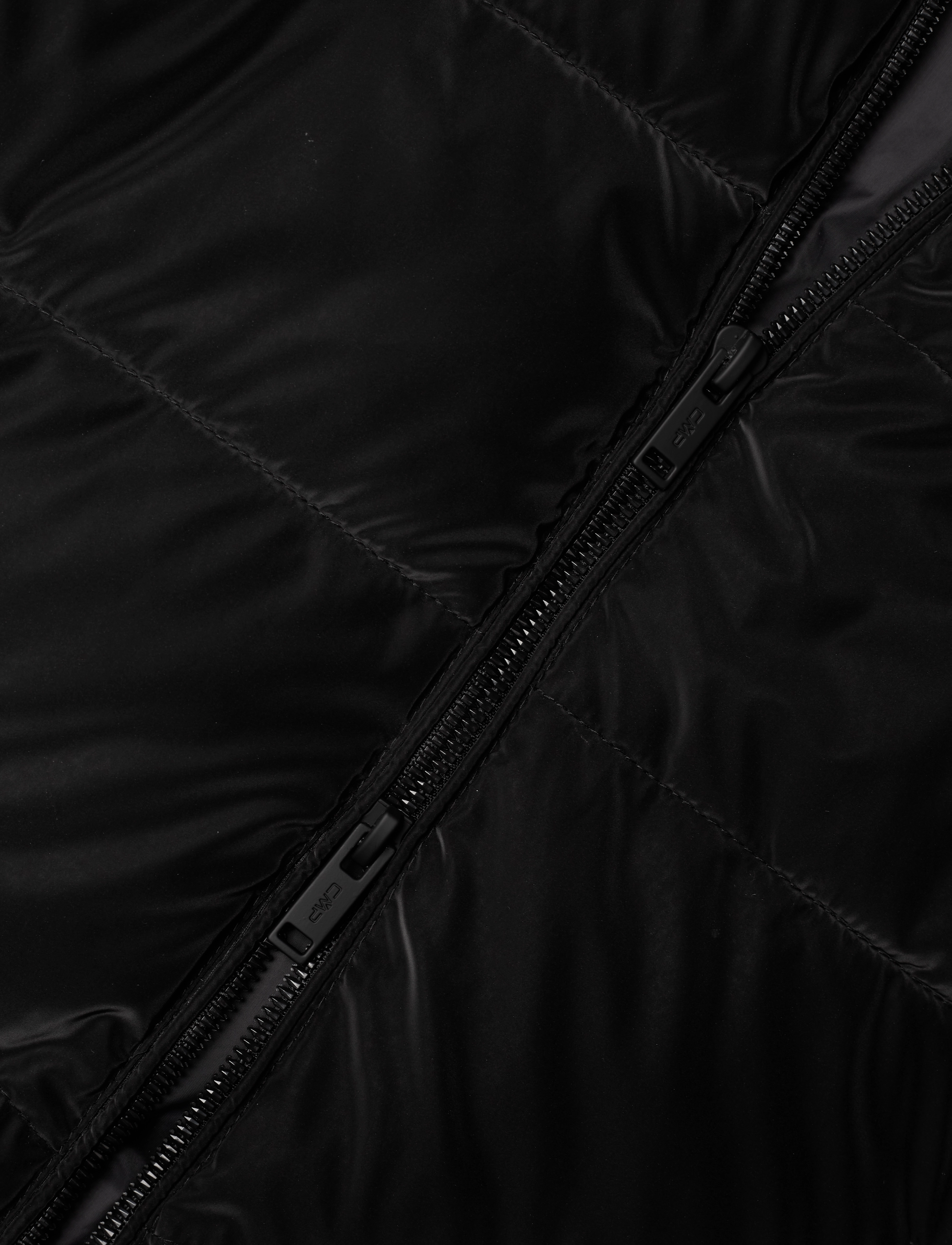 CMP - Woman Long Coat - Silk Touch - nero - 5