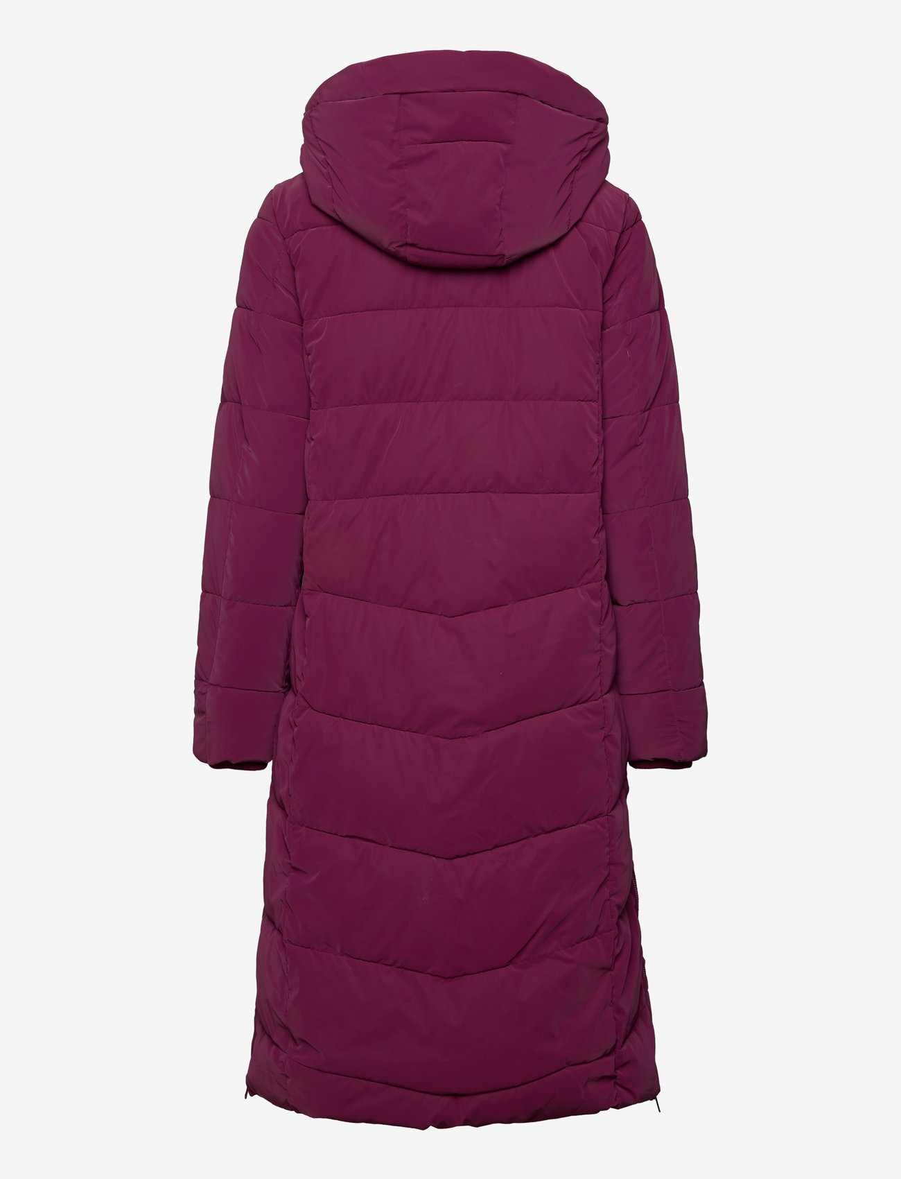 CMP - Woman Long Coat - Silk Touch - down jackets - rubino - 1