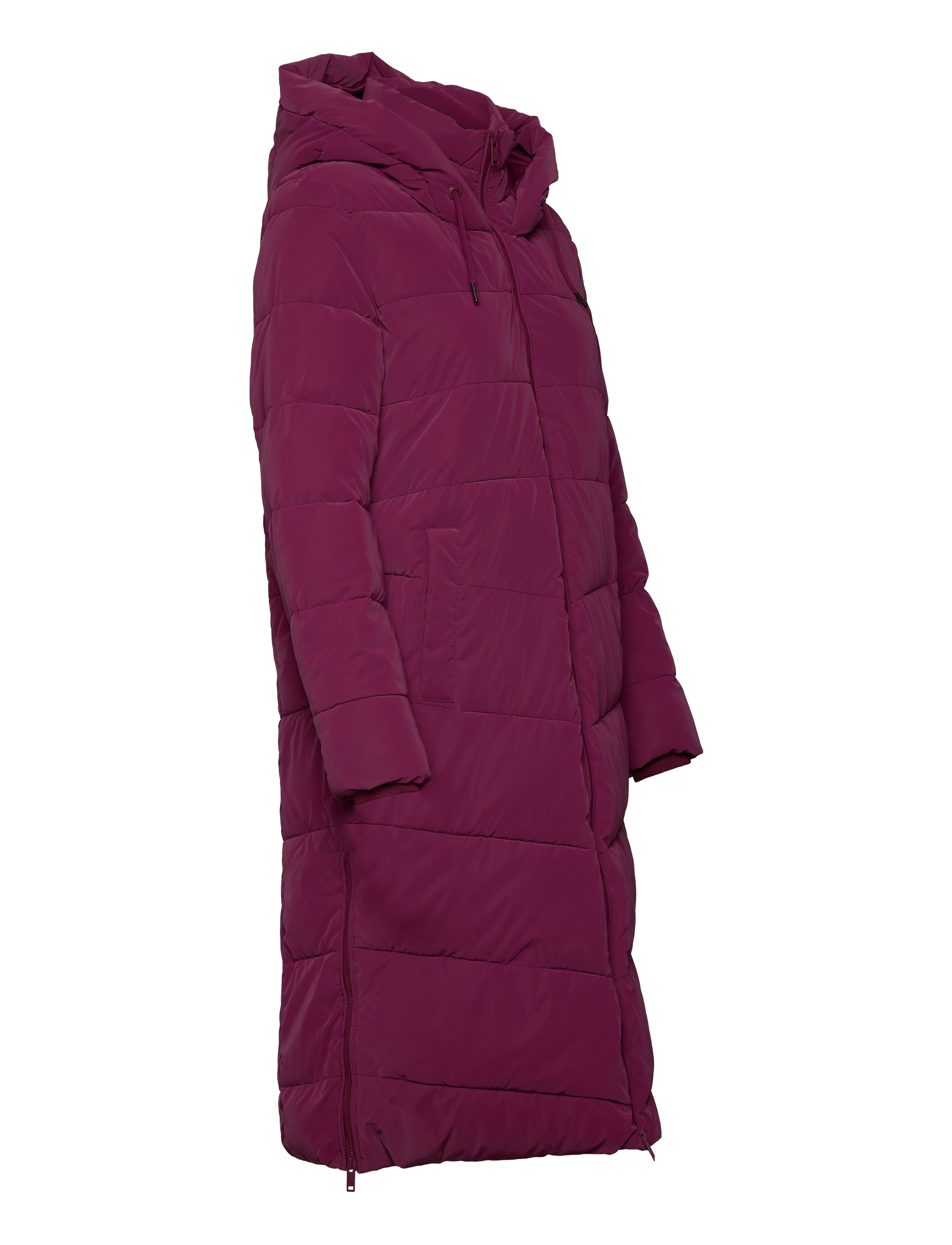 CMP - Woman Long Coat - Silk Touch - rubino - 2