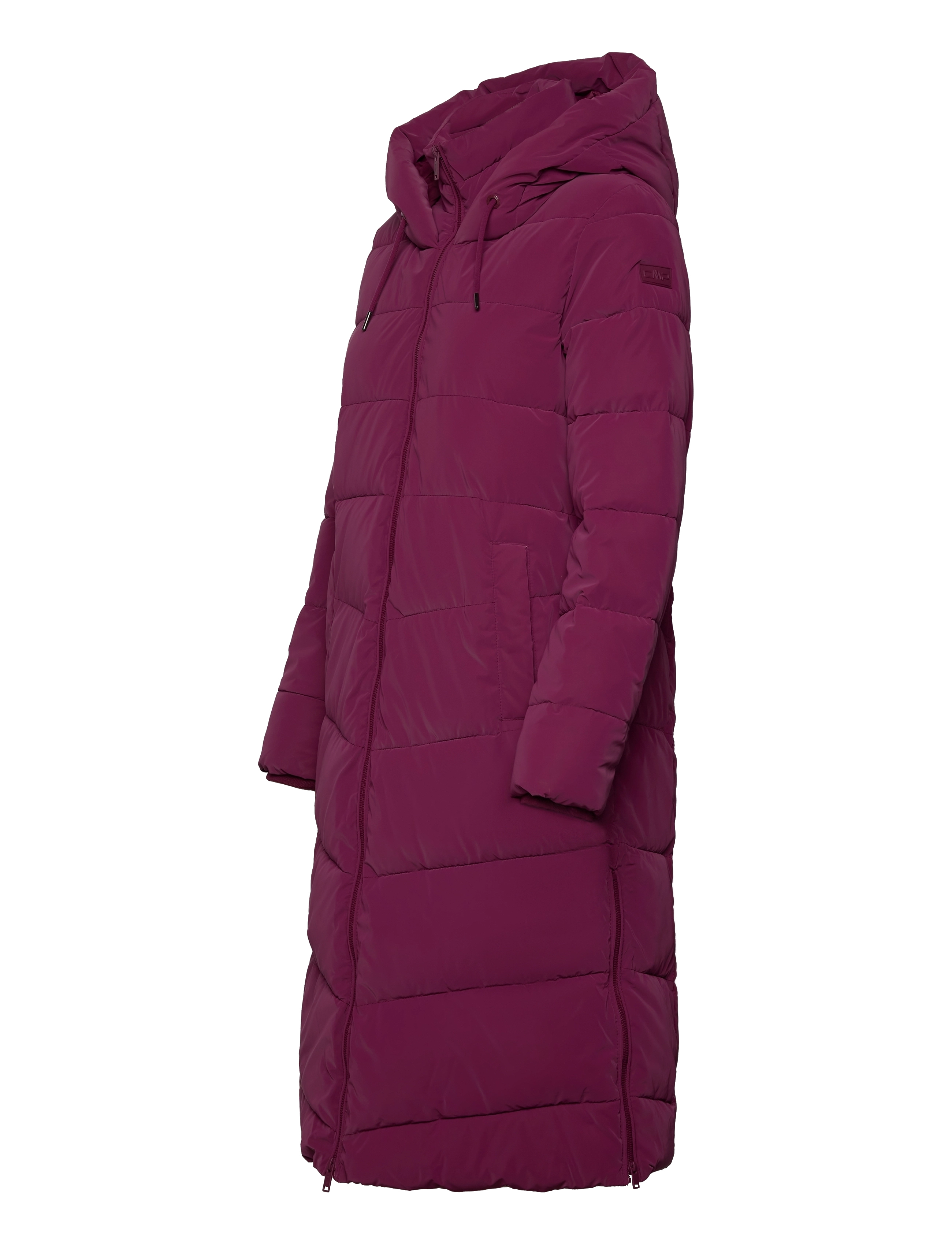 CMP - Woman Long Coat - Silk Touch - rubino - 3