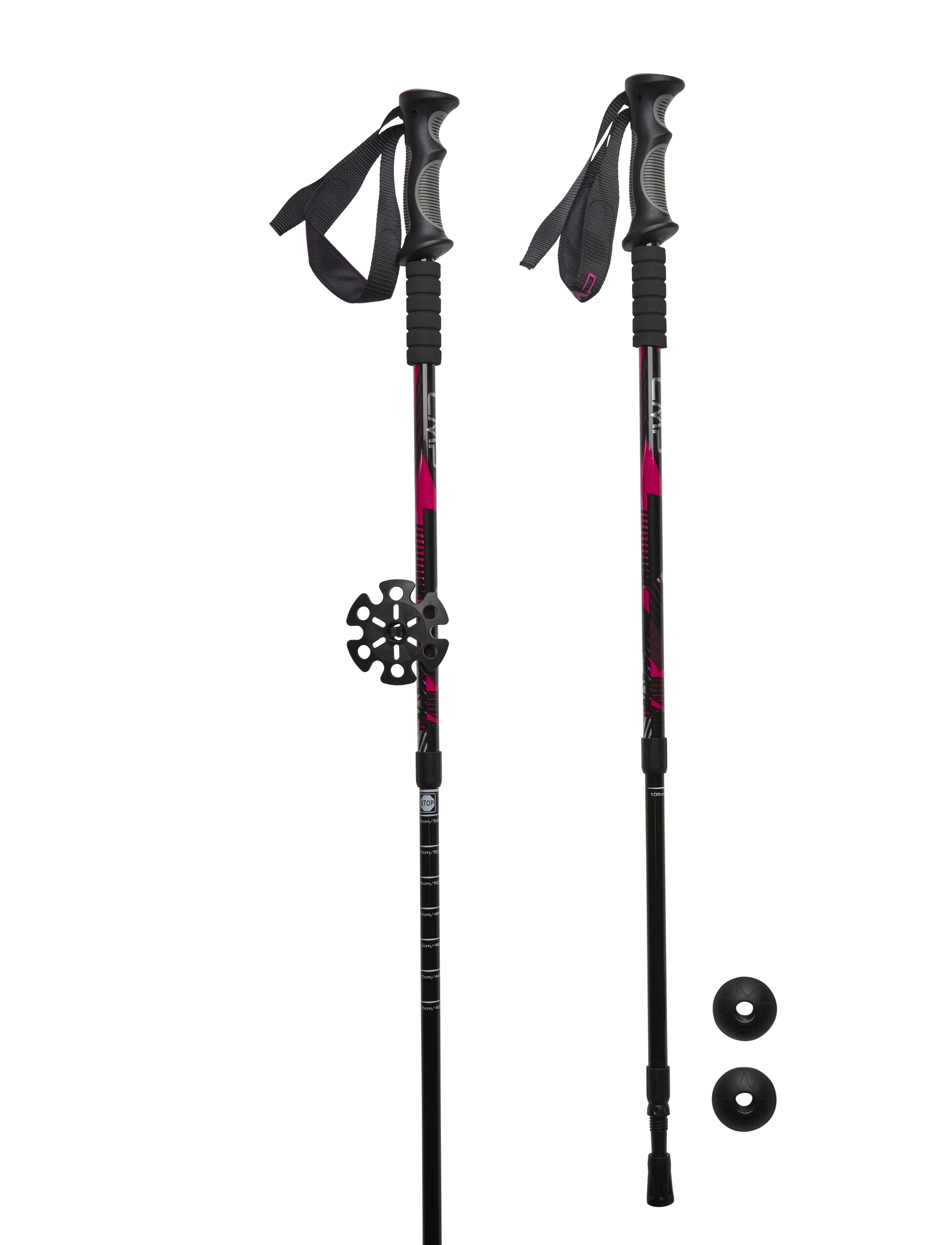 Bern Trekking Poles - FUCSIA