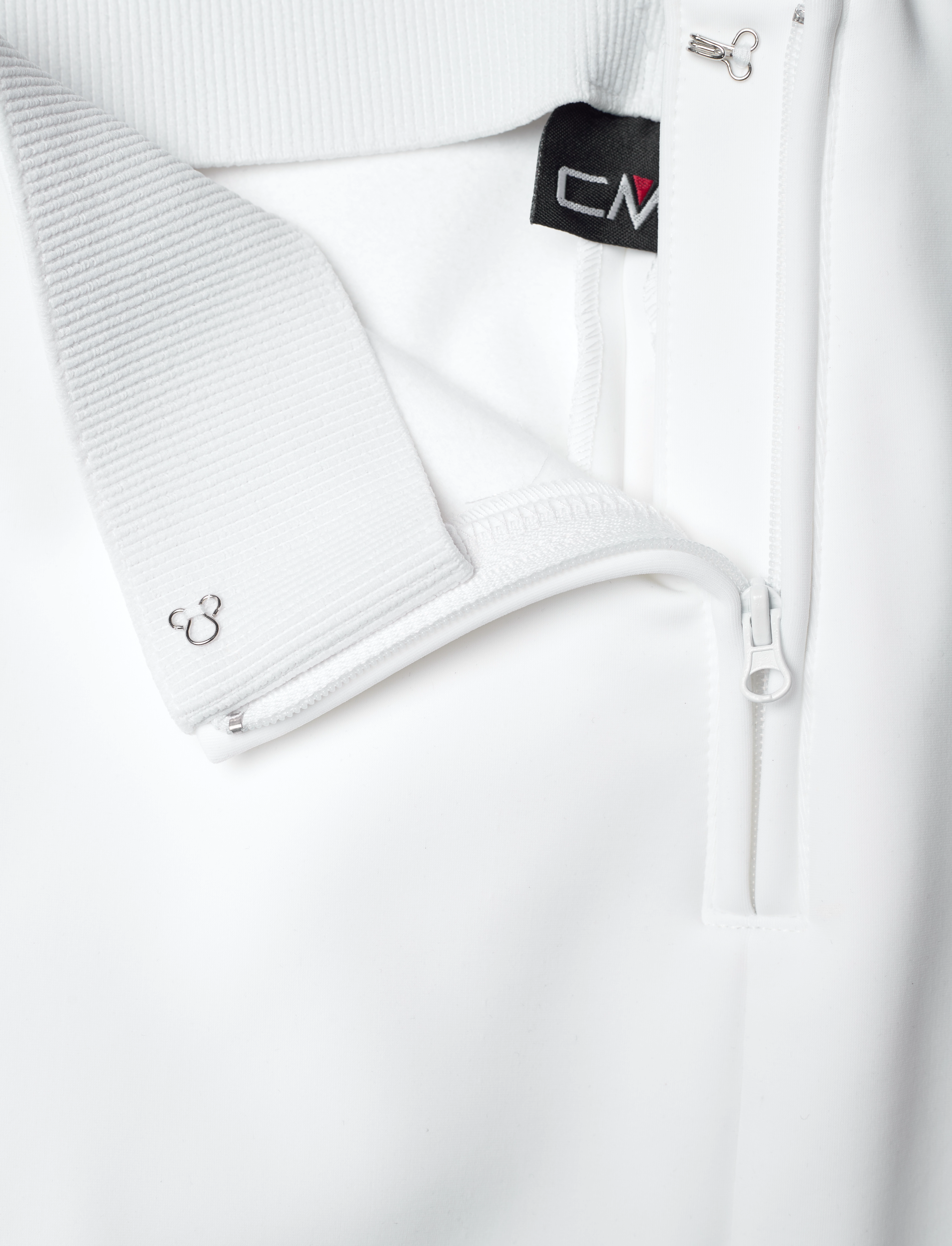 CMP - Woman Ski Pant (Eschler) 4-Way Stretch - ski wear - bianco - 2