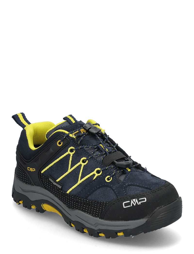 CMP - Kids Rigel Low Shoe WP Jr. - pārgājienu/pastaigu apavi - b.blue-zafferano - 0