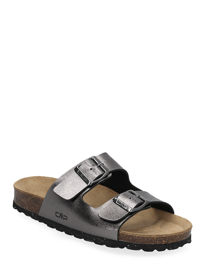 CMP - ECO Thalitha Wmn Cork Sandal - vandresandaler - titanio - 0
