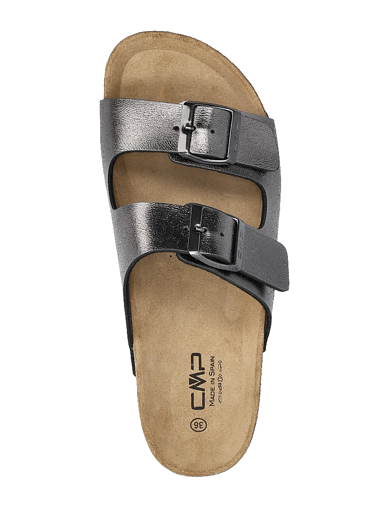 CMP - ECO Thalitha Wmn Cork Sandal - vandresandaler - titanio - 3