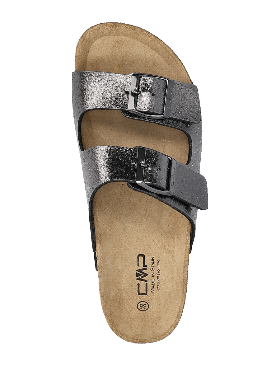 CMP - ECO Thalitha Wmn Cork Sandal - casual sandaler - titanio - 3