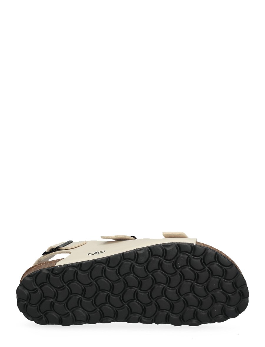 CMP - Eco Keidha Wmn Slipper - vabaajasandaalid - stone - 4