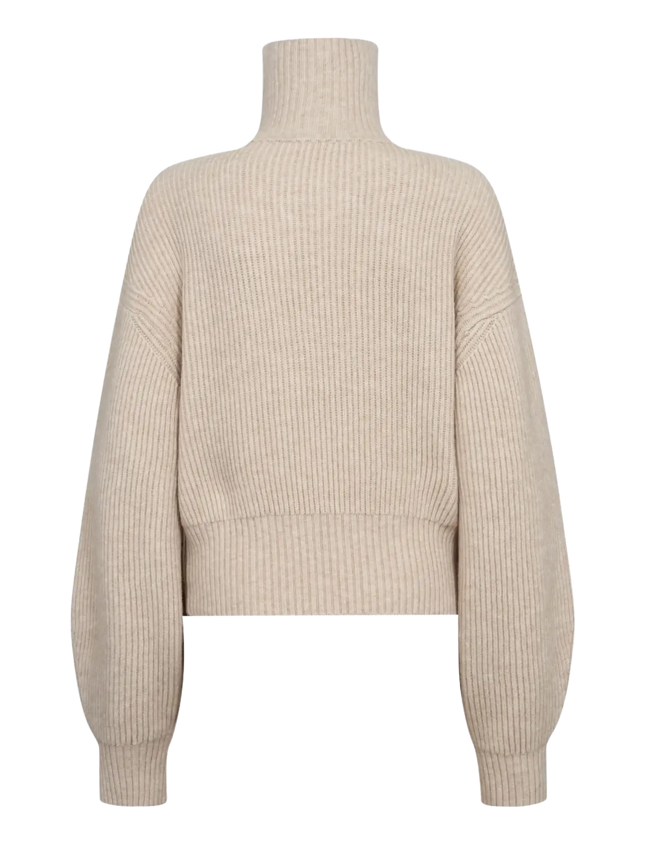 Co' Couture - RowCC Zip Knit Cardigan - creme - 2