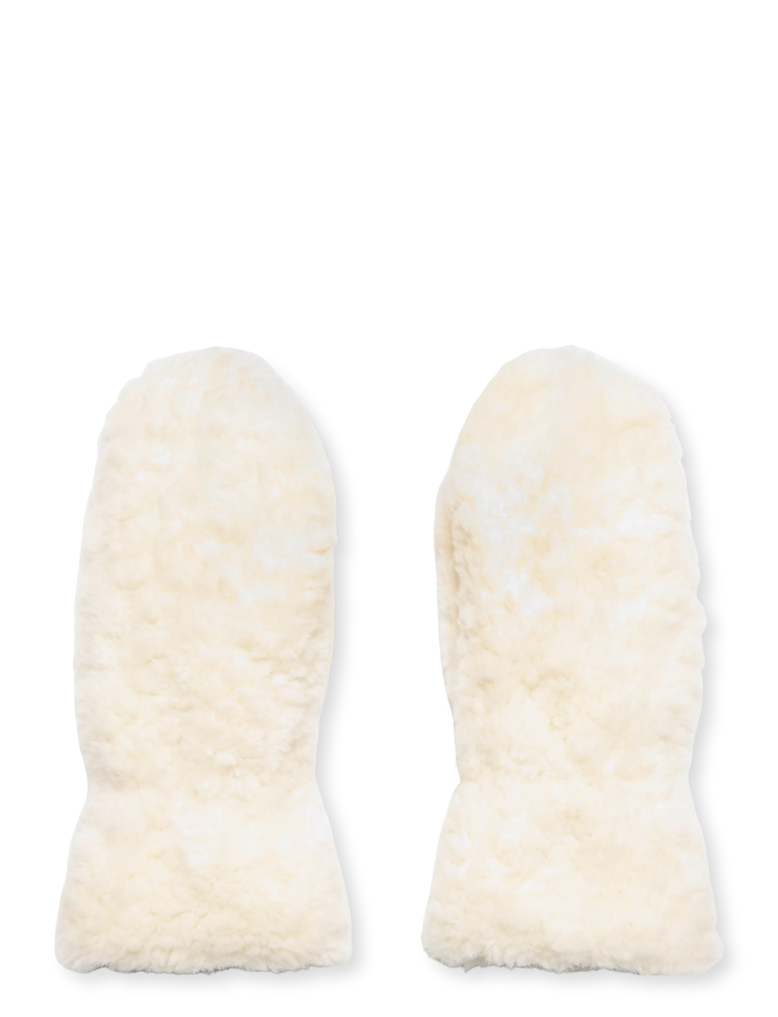 Co' Couture TayCC Teddy Mitten - Accessories - OFF-WHITE / cream