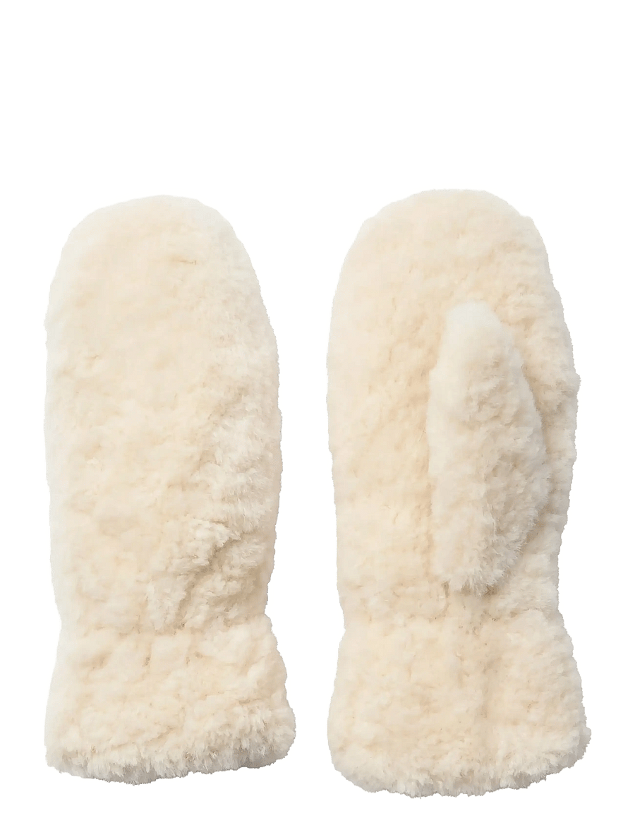 Co' Couture - TayCC Teddy Mitten - tumvantar - off-white - 0