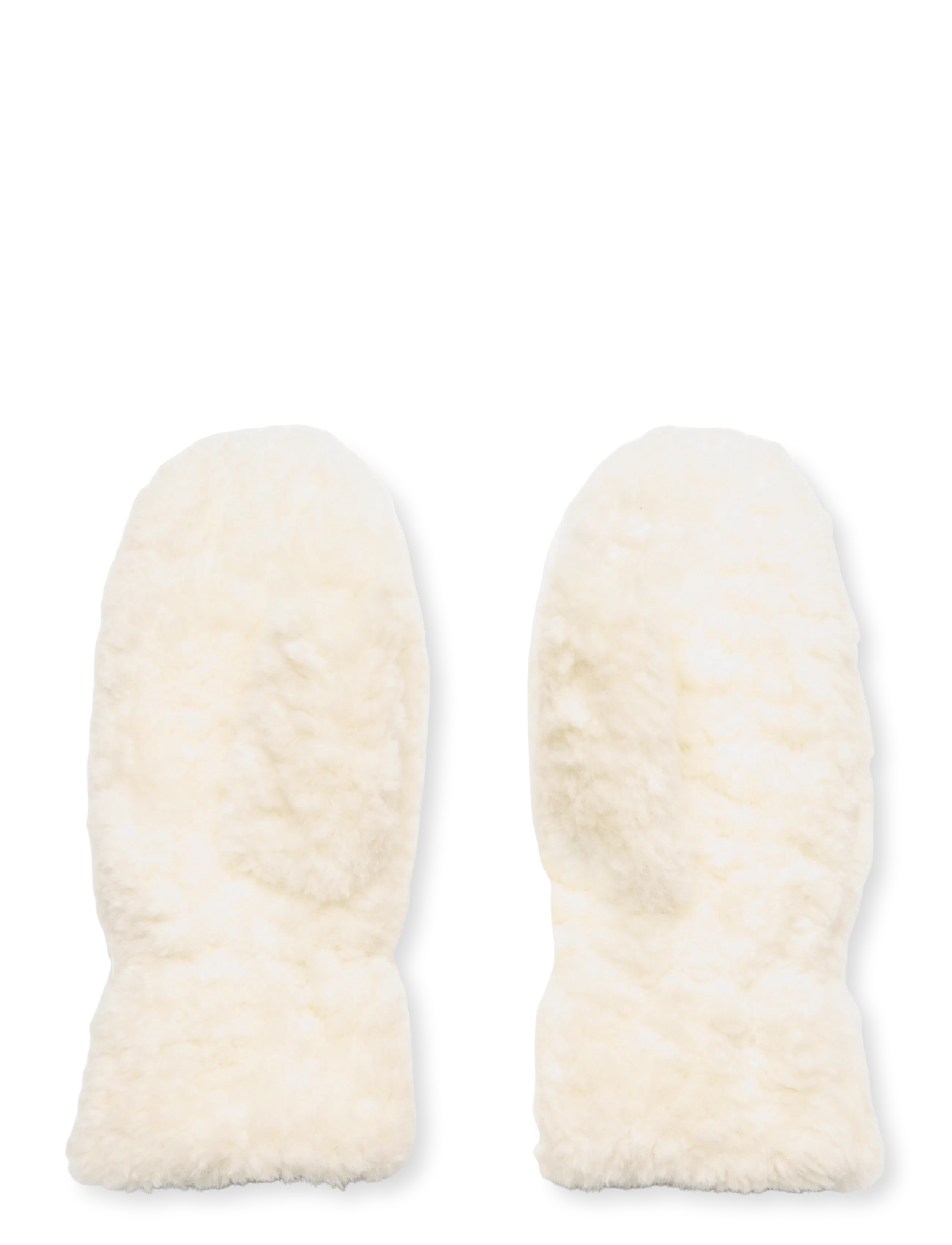 Co' Couture - TayCC Teddy Mitten - luffer - off-white - 1