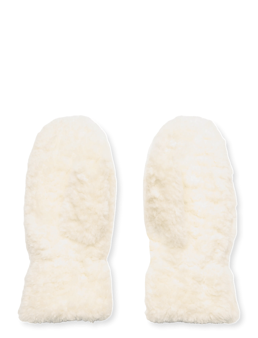 Co' Couture - TayCC Teddy Mitten - luffer - off-white - 1