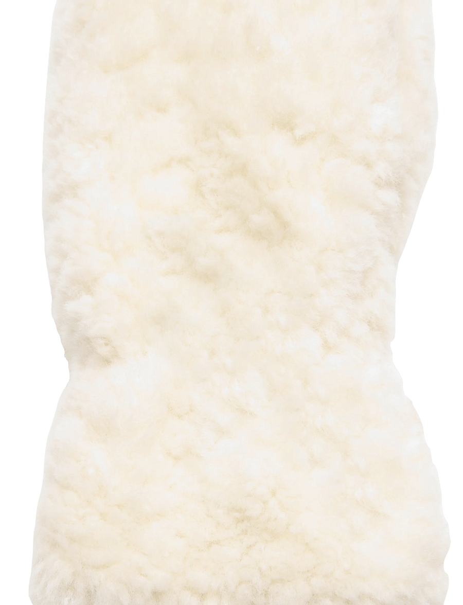 Co' Couture - TayCC Teddy Mitten - luffer - off-white - 2