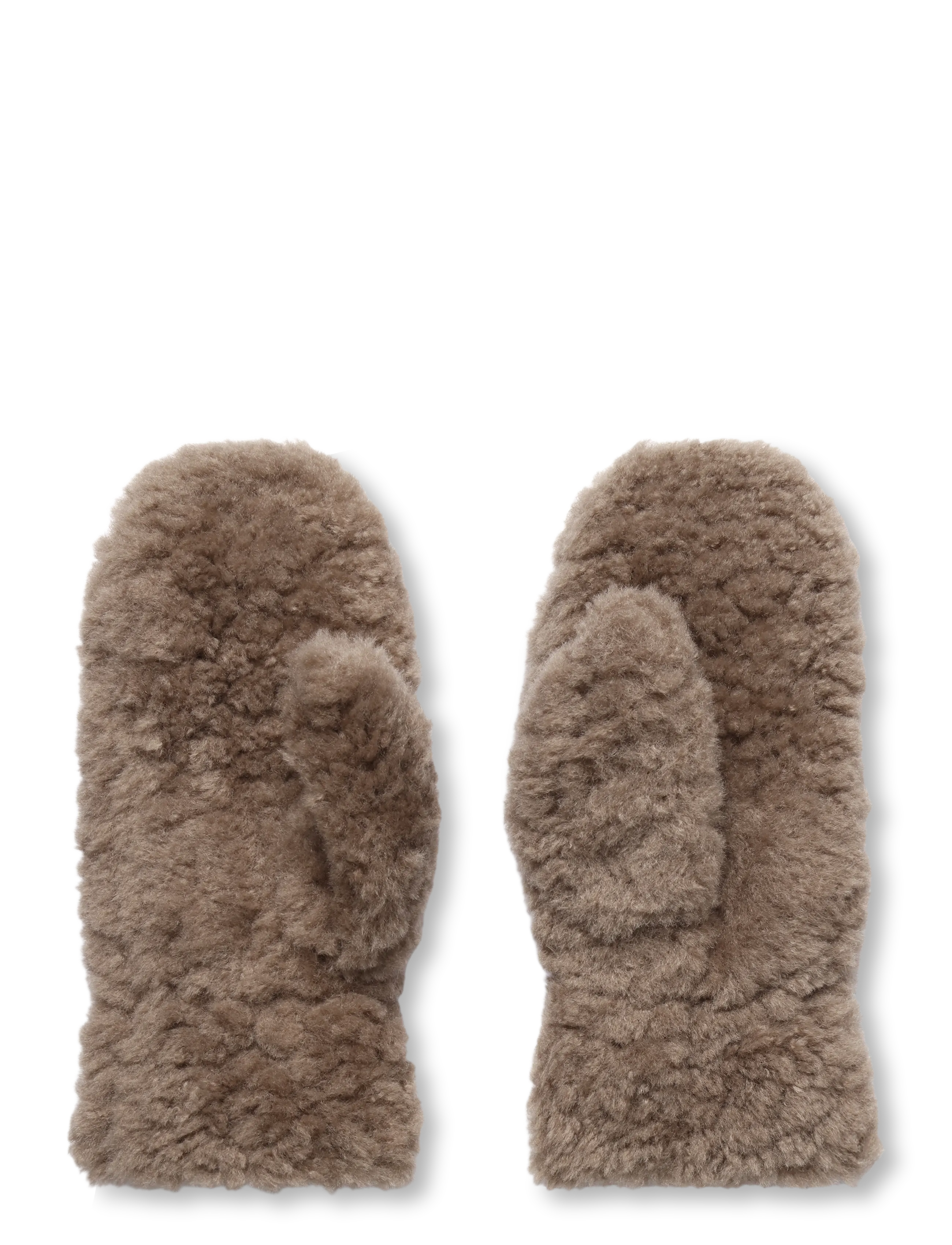 Co' Couture - TayCC Teddy Mitten - luffer - walnut - 1