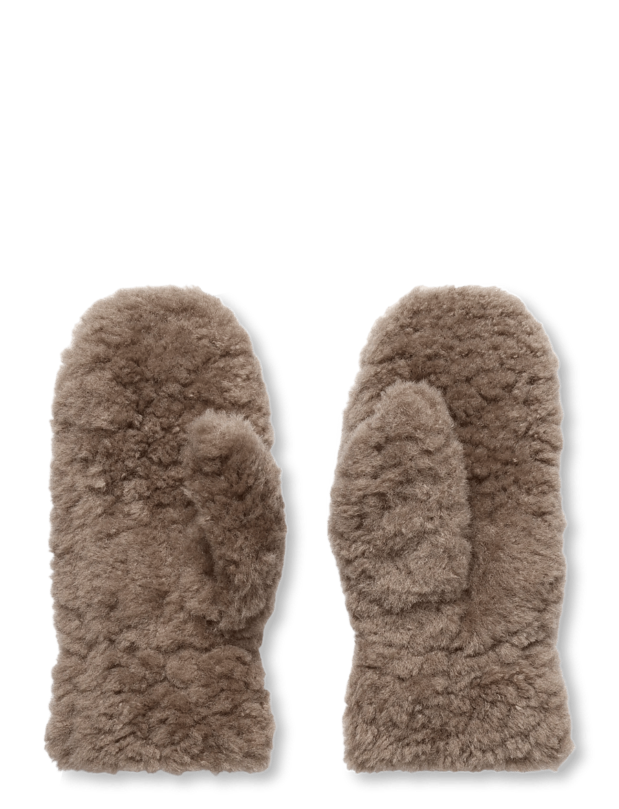 Co' Couture - TayCC Teddy Mitten - luffer - walnut - 1