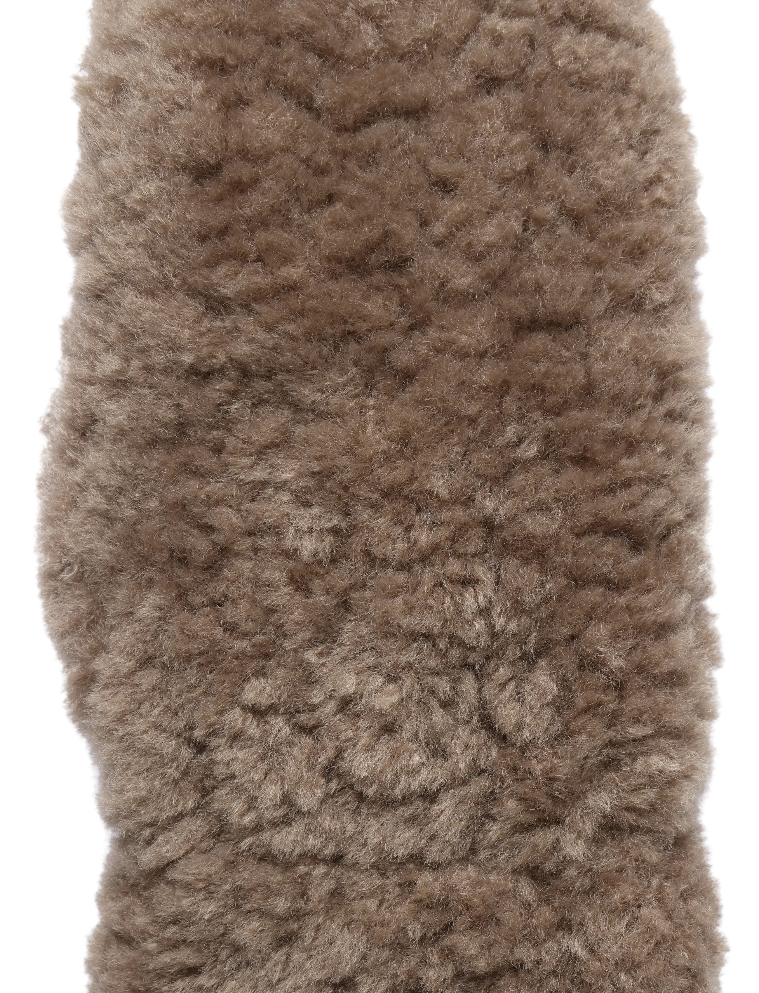 Co' Couture - TayCC Teddy Mitten - luffer - walnut - 2