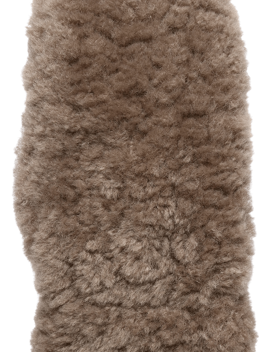 Co' Couture - TayCC Teddy Mitten - luffer - walnut - 2