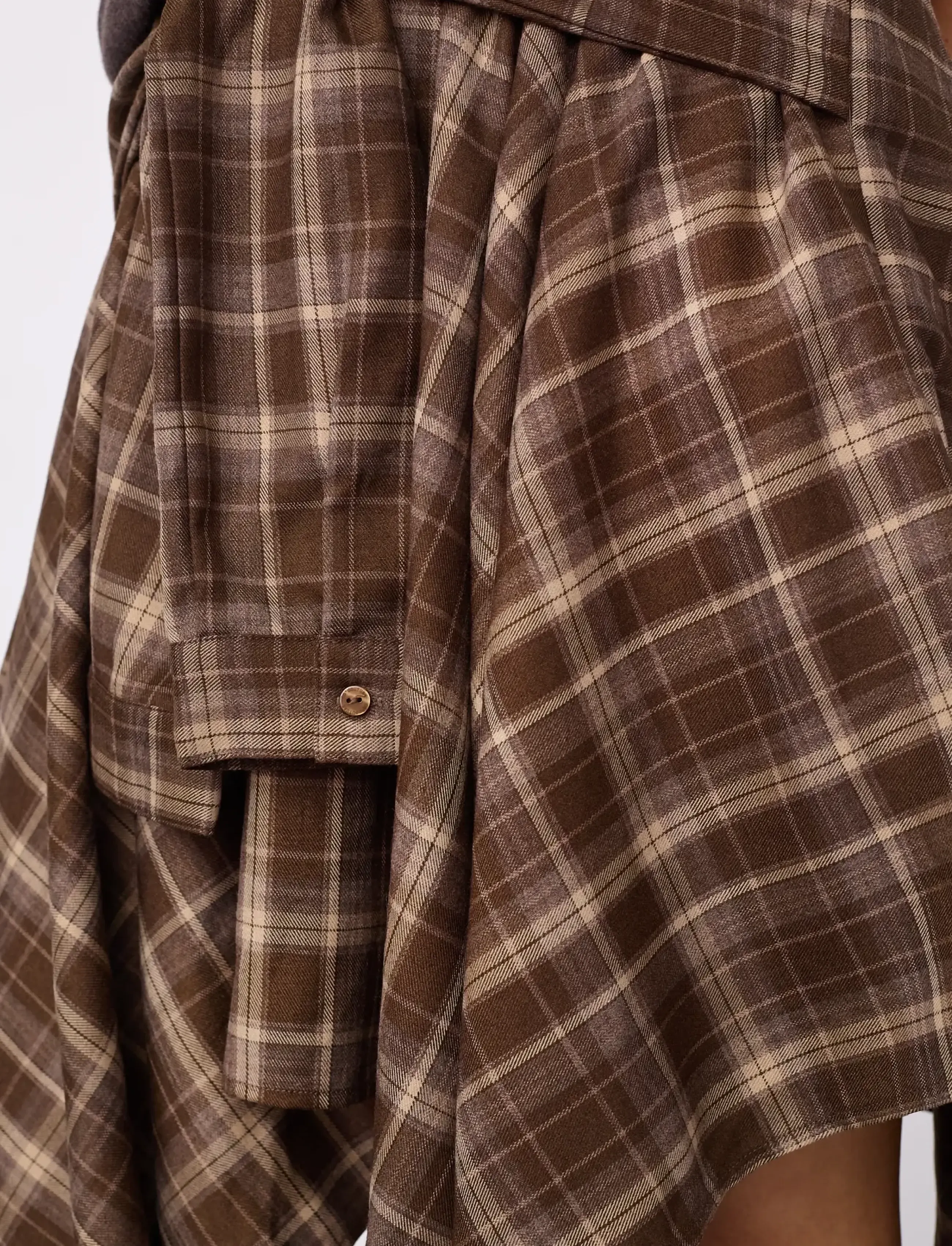 Co Couture Dagnycc Check Tie Skirt kjolar dam – bild 5