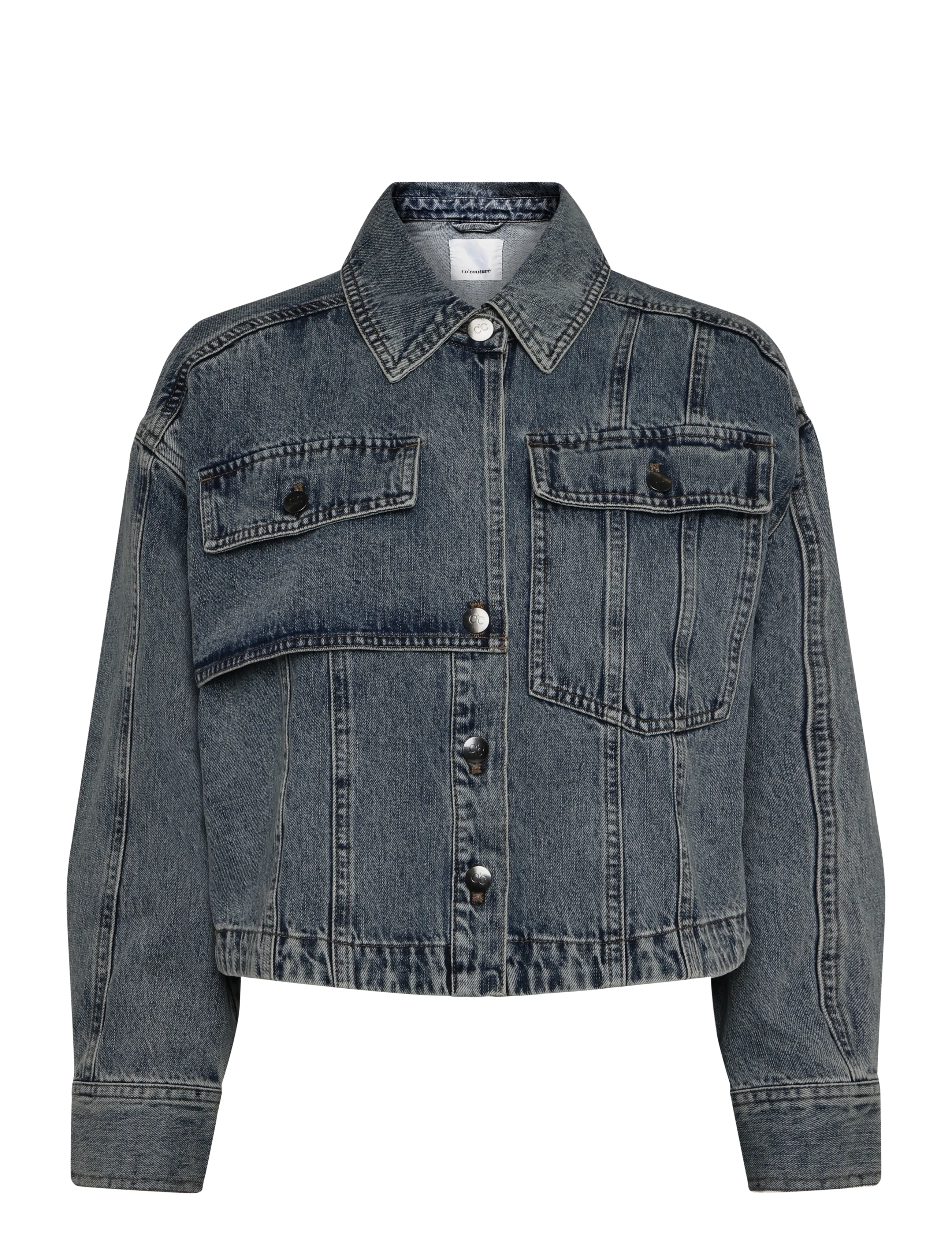 Co' Couture DeniceCC Denim Jacket - Jackets - BLEACH DENIM / blue