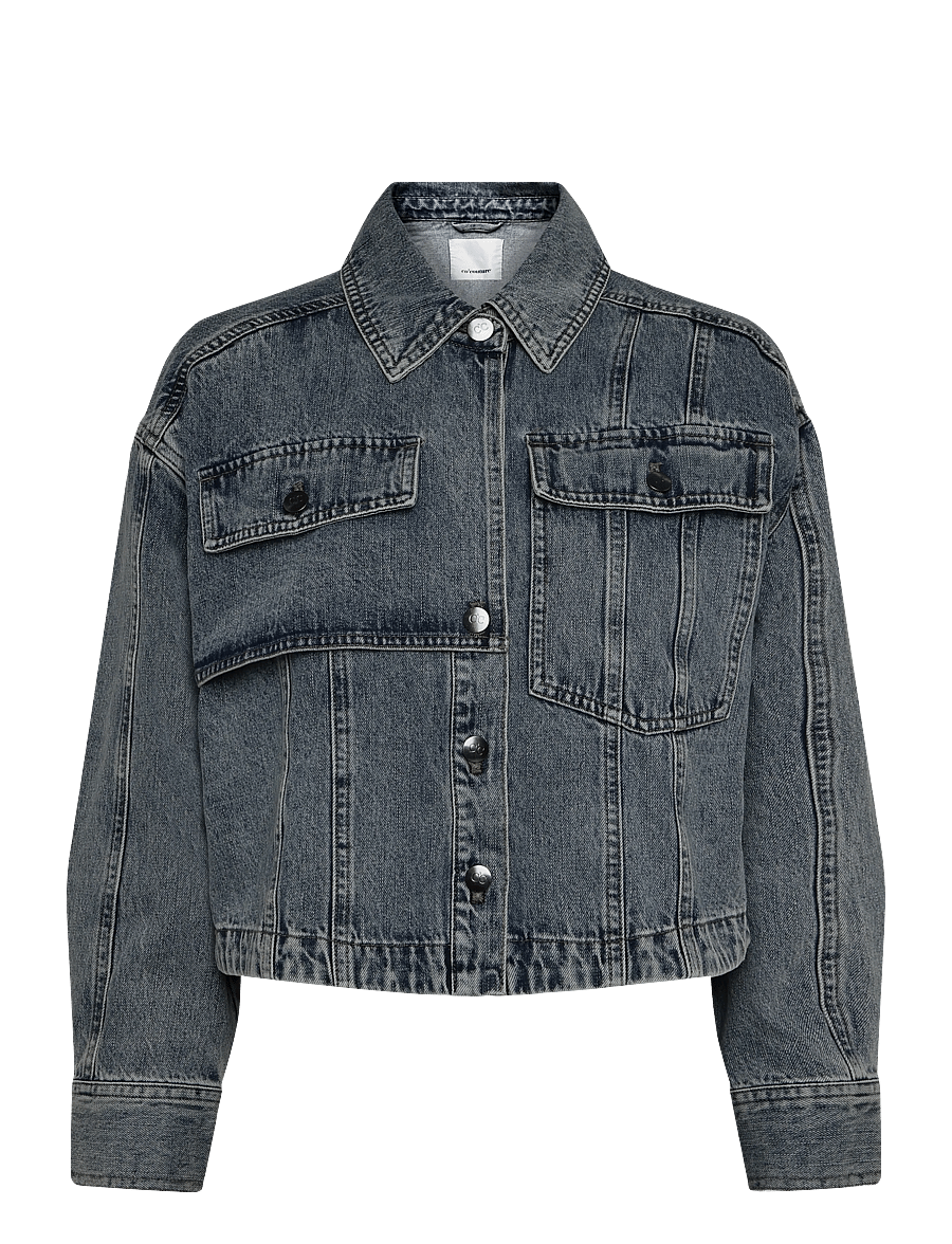 Co' Couture - DeniceCC Denim Jacket - teksatagid - bleach denim - 0