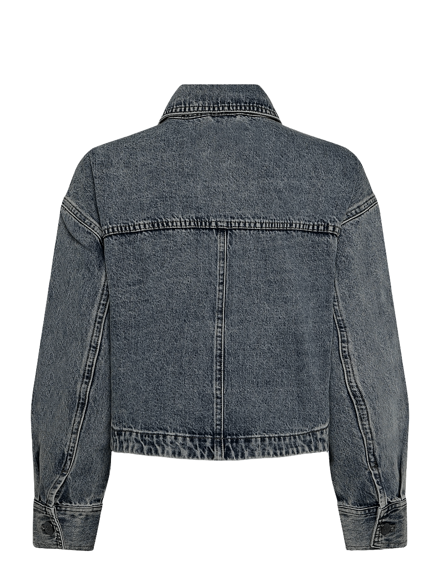Co' Couture - DeniceCC Denim Jacket - teksatagid - bleach denim - 1