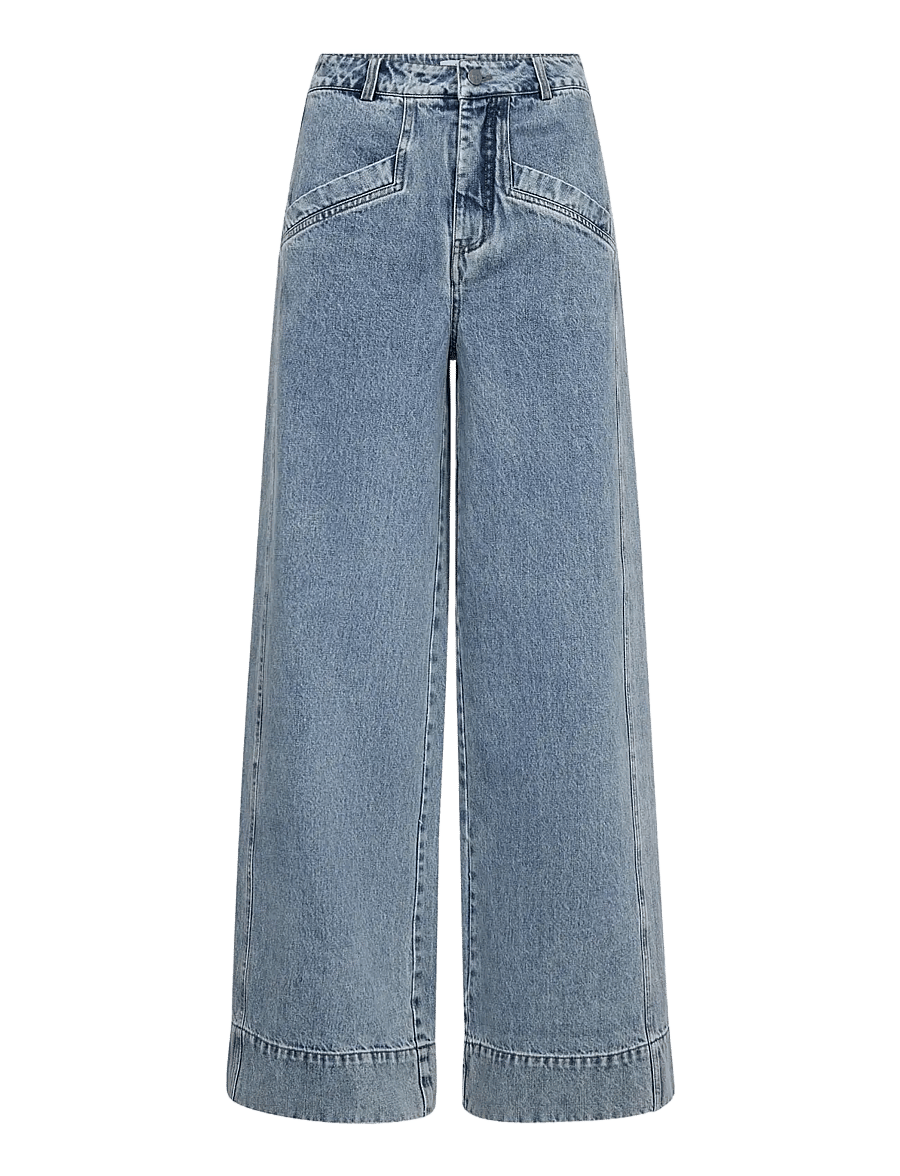 Co' Couture - DeniceCC Jeans - hosen mit weitem bein - bleach denim - 1