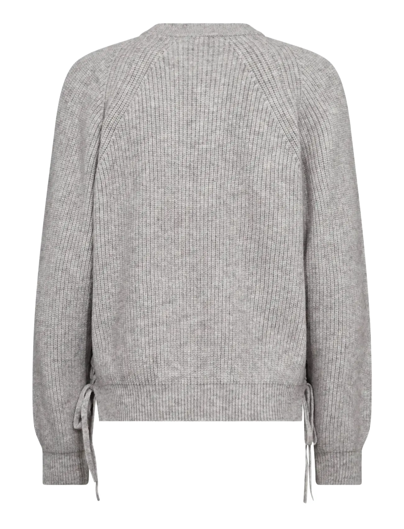 Co' Couture - RowCC Braid String Knit - kampsunid - grey melange - 1