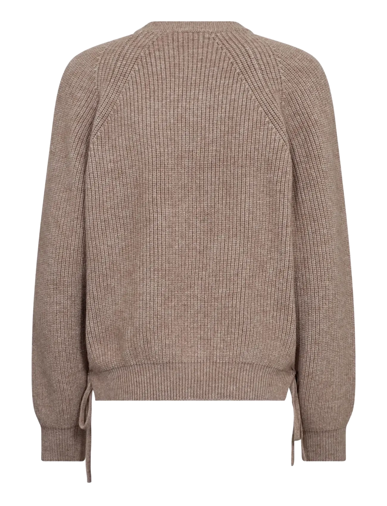 Co' Couture - RowCC Braid String Knit - stickade tröjor - mink - 2