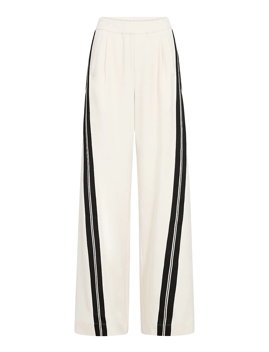 Co' Couture - AliniCC Double Panel Pant - hosen mit weitem bein - bone - 0