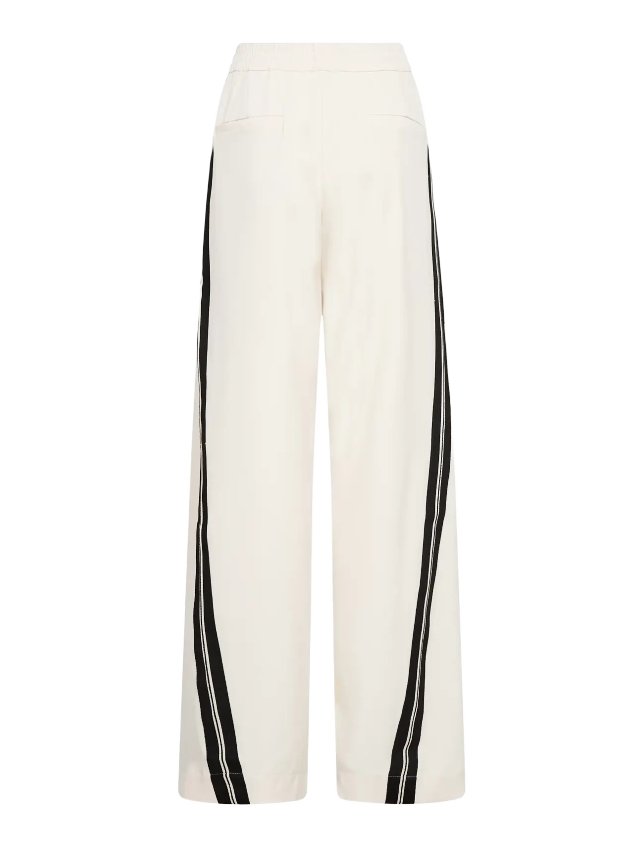 Co' Couture - AliniCC Double Panel Pant - vida byxor - bone - 1