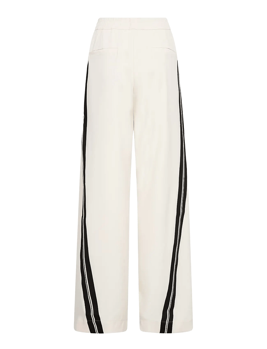 Co' Couture - AliniCC Double Panel Pant - hosen mit weitem bein - bone - 1
