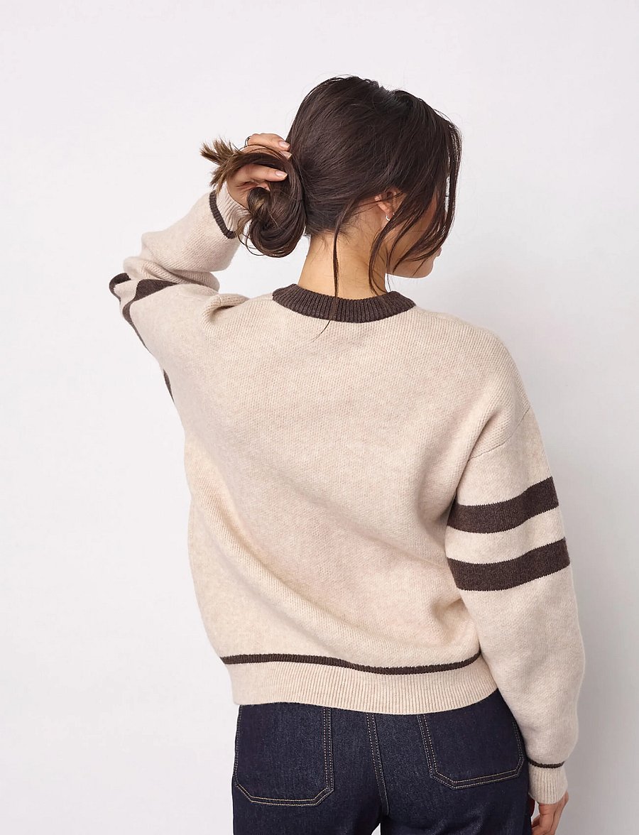 Co' Couture - RowCC Coco Logo Knit - creme - 4