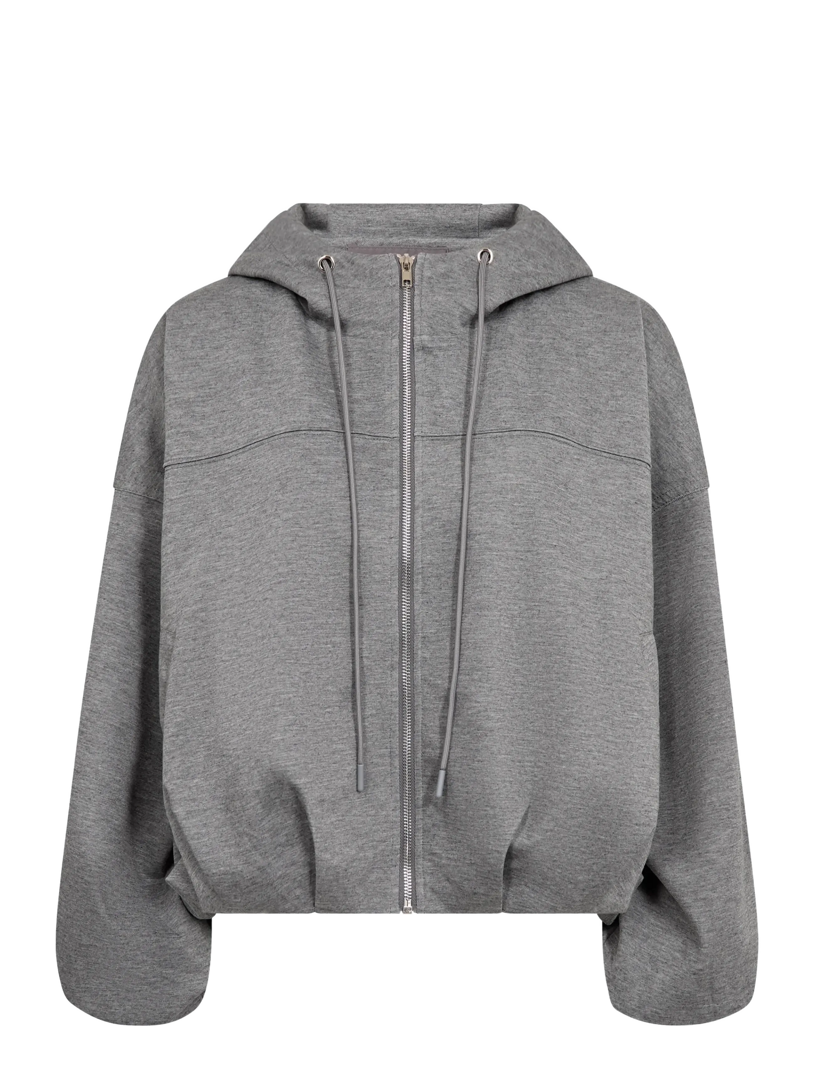 Co' Couture LanceCC Balloon Hoodie - Kleidung - MID GREY MELANGE / grey