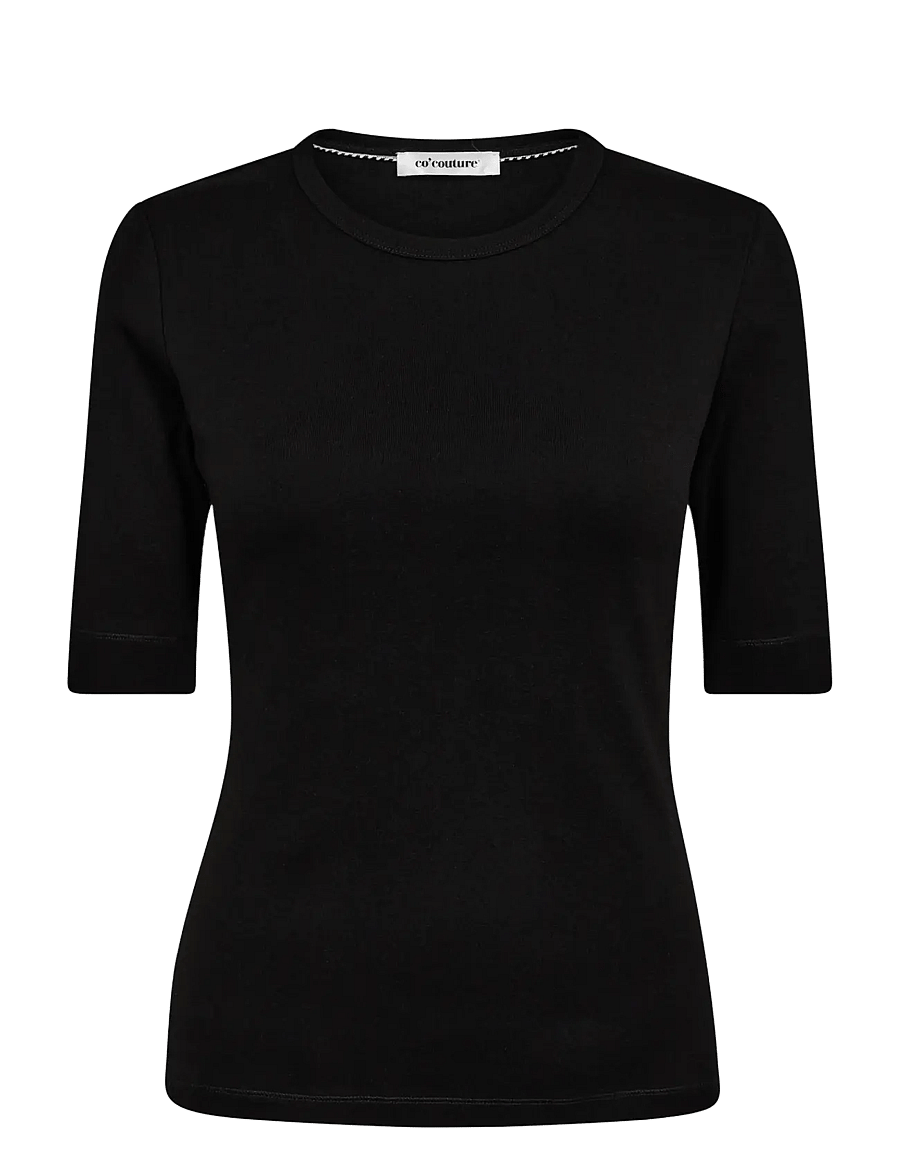 Co' Couture - GrannyCC SS Tee - t-särgid - black - 0
