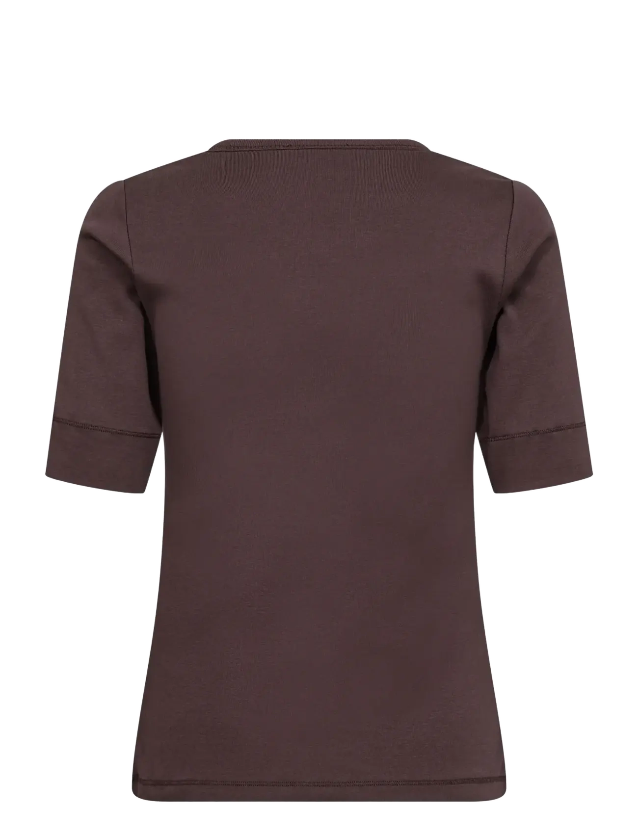 Co' Couture - 33016 GrannyCC SS Tee - t-shirts - chocolate plum - 1