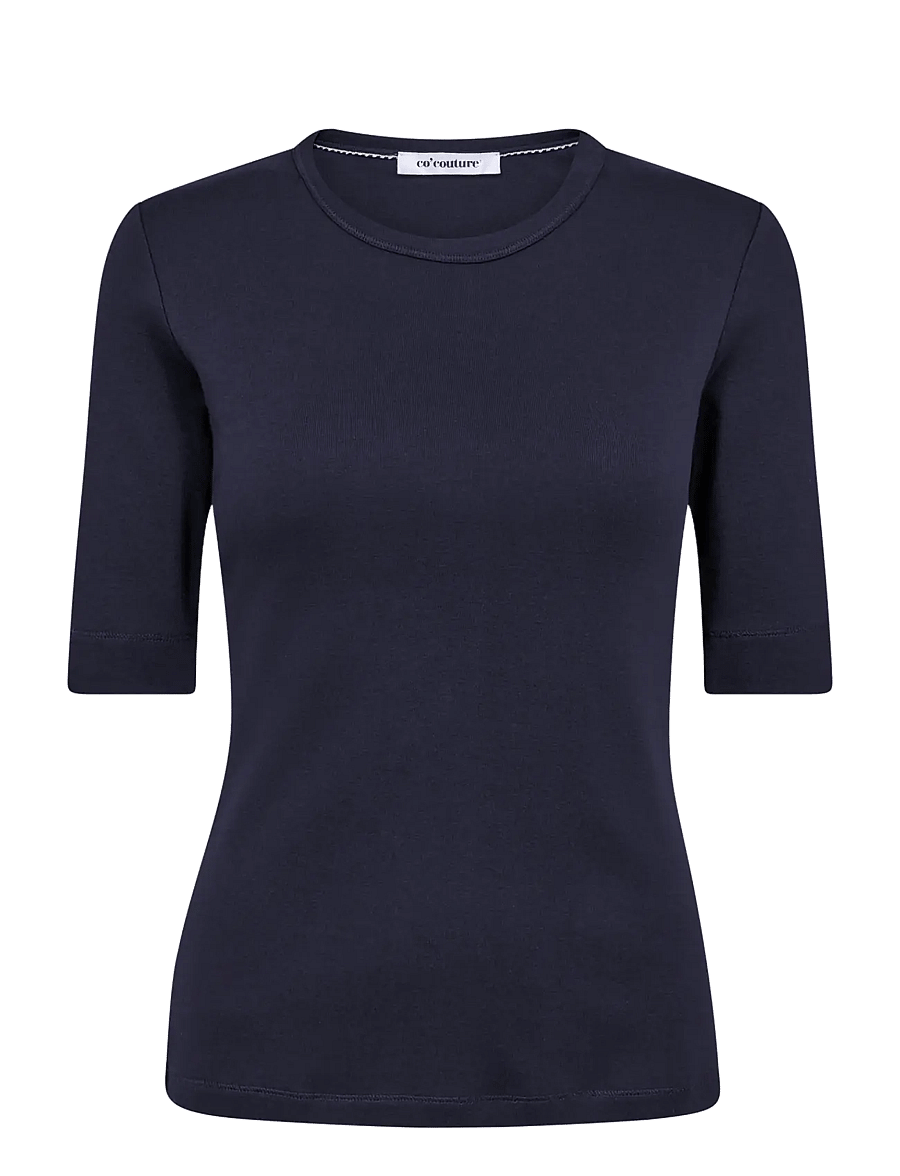Co' Couture - GrannyCC SS Tee - t-shirts - navy - 1