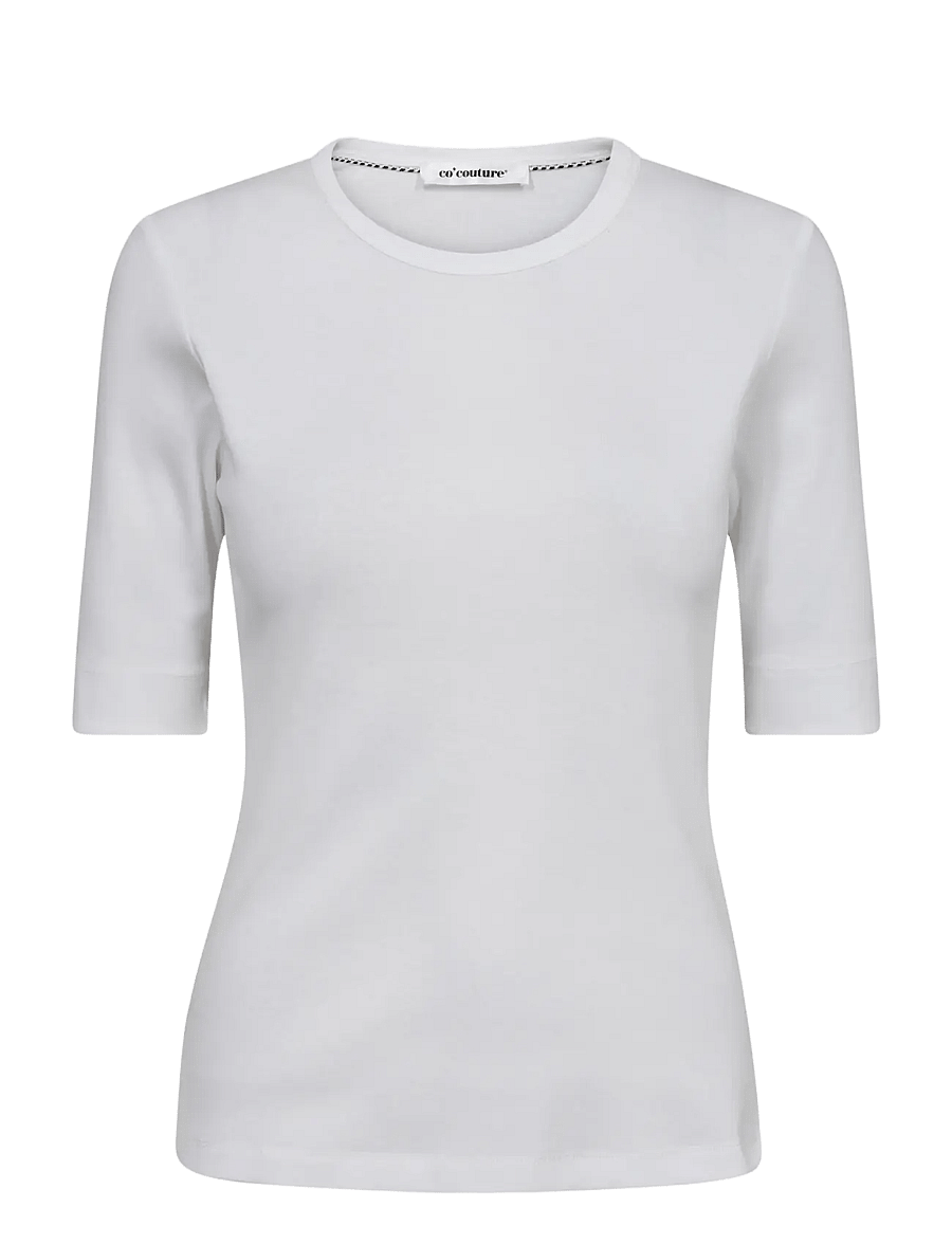 Co' Couture - GrannyCC SS Tee - t-shirts - white - 0