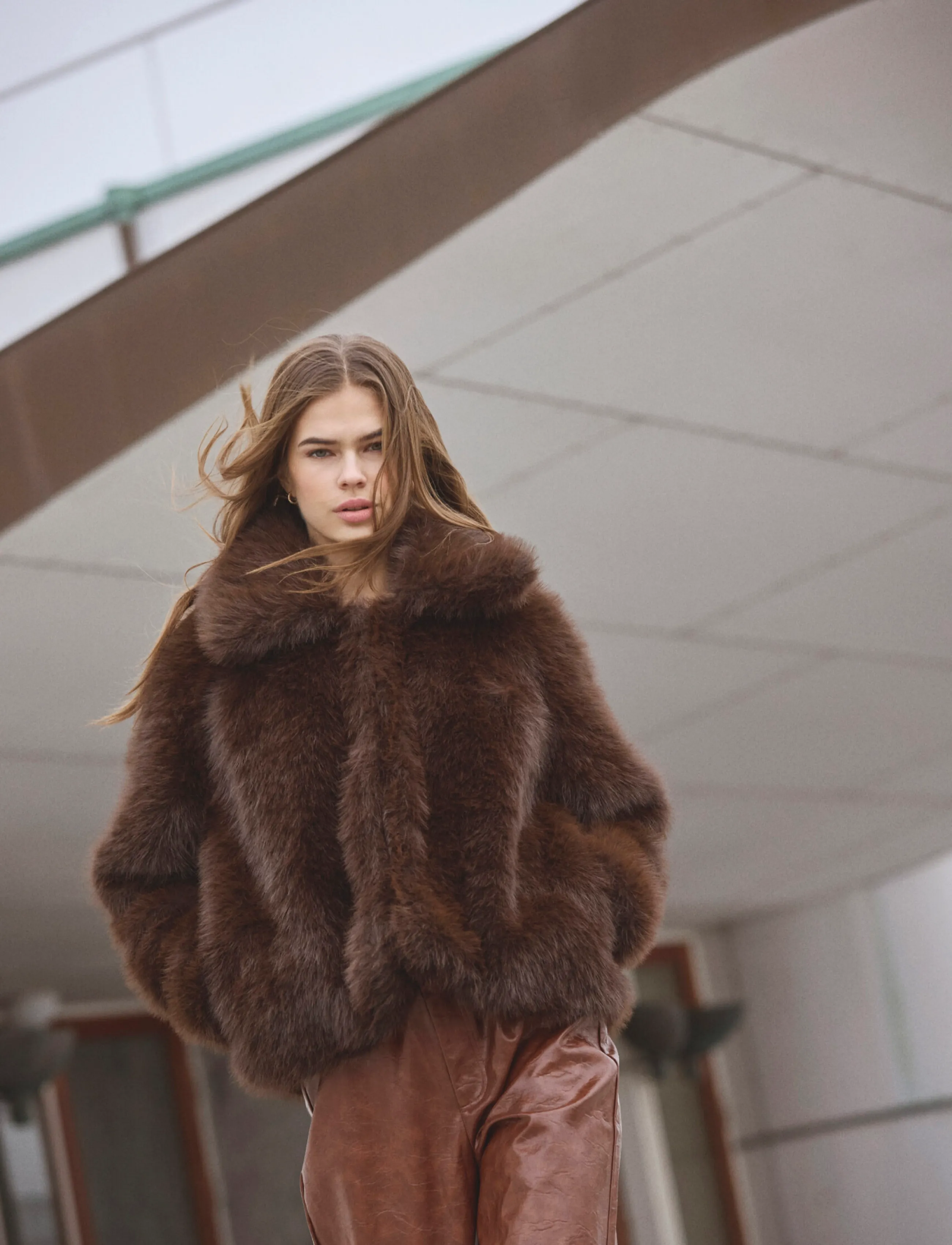 Aikocc Furry Jacket