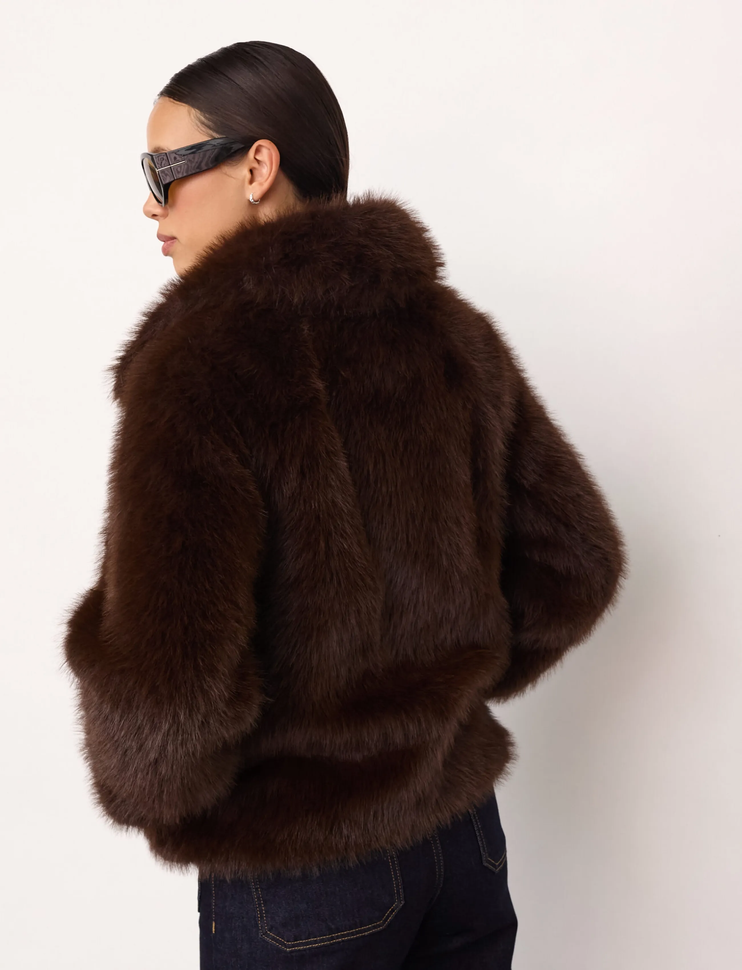 Co Couture Aikocc Furry Jacket pälsjackor dam – bild 3