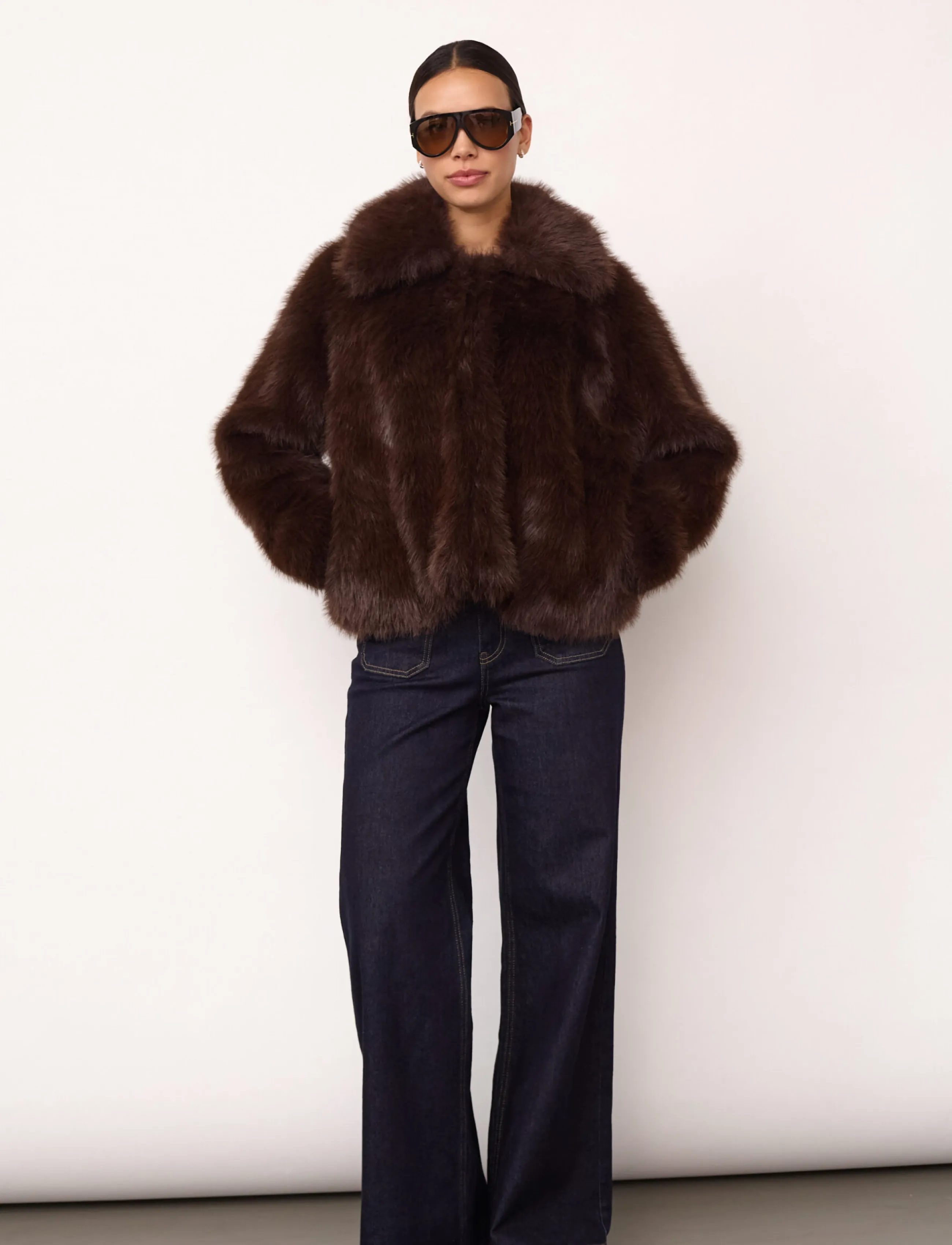 Co Couture Aikocc Furry Jacket pälsjackor dam – bild 5