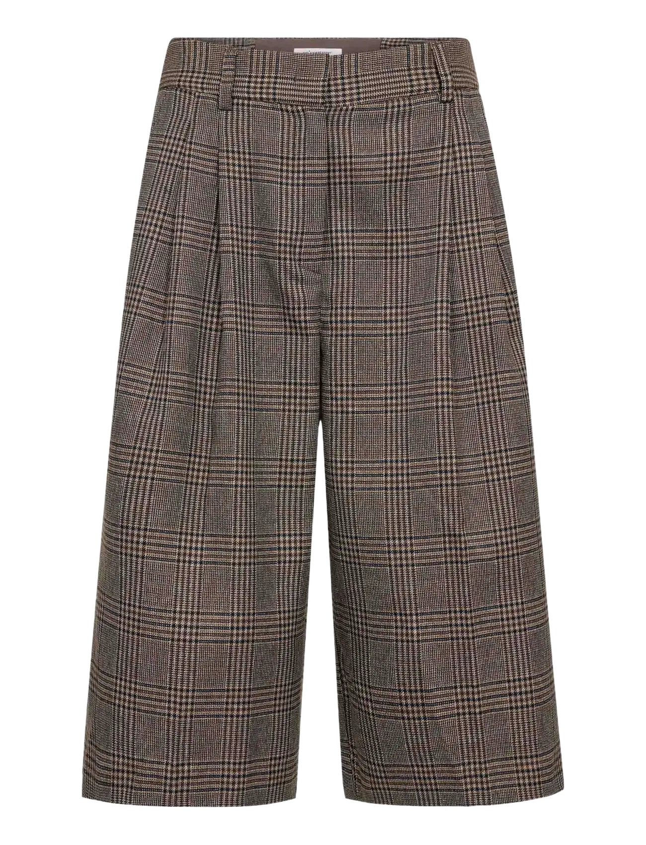 Co' Couture VeyaCC Check Bermuda - Bermudashorts - BROWN / brown