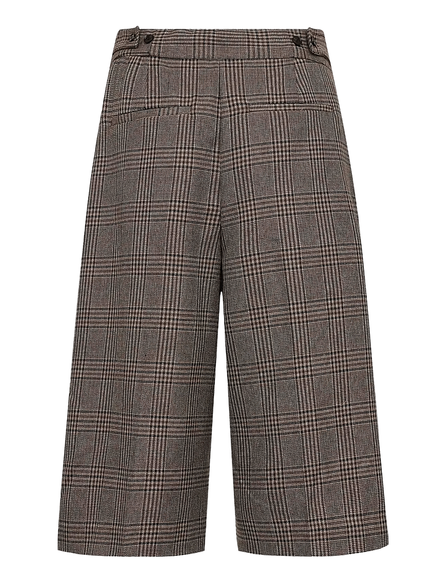 Co' Couture - VeyaCC Check Bermuda - bermudashorts - brown - 2