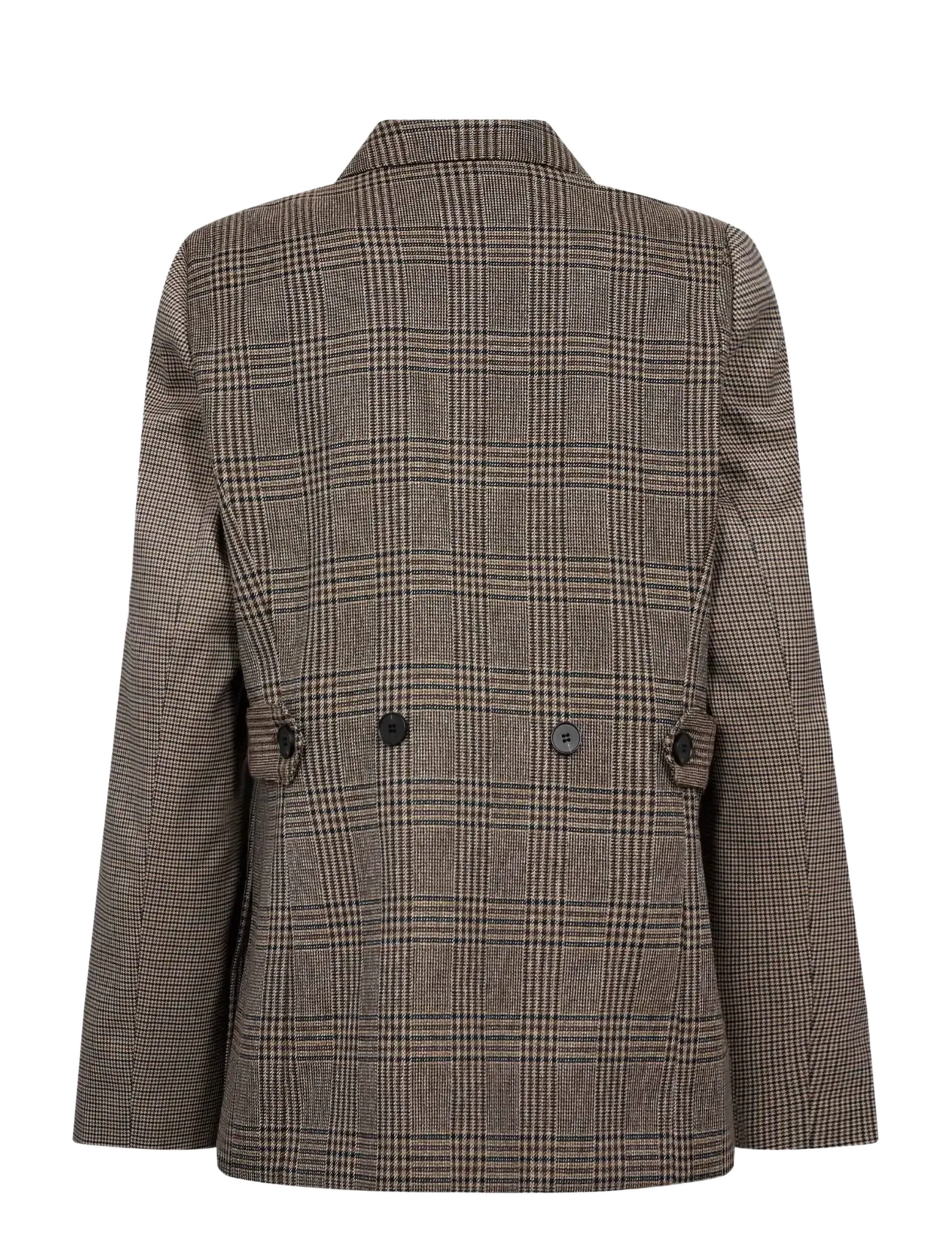 Co' Couture - VeyaCC Check Fitted Blazer - Üherealised pintsakud - brown - 2