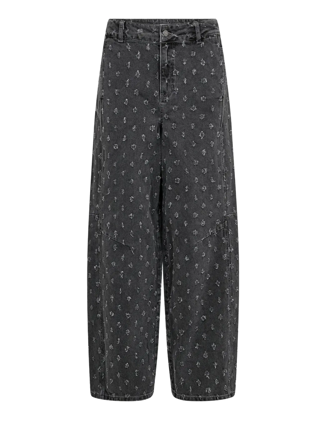 Co' Couture - DerriCC Dot Jeans - barrel jeans - mid grey - 1