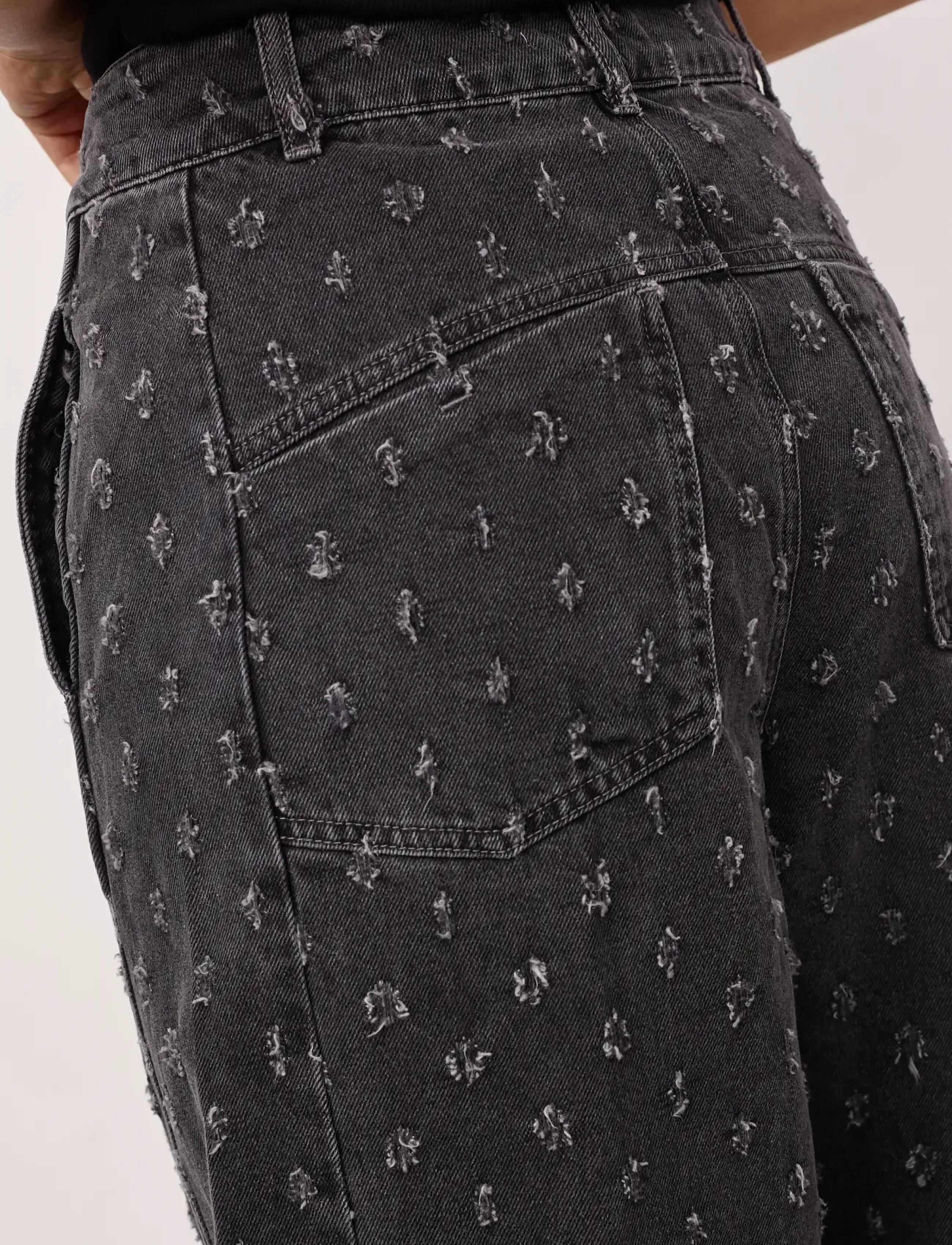 Co' Couture - DerriCC Dot Jeans - barrel jeans - mid grey - 5