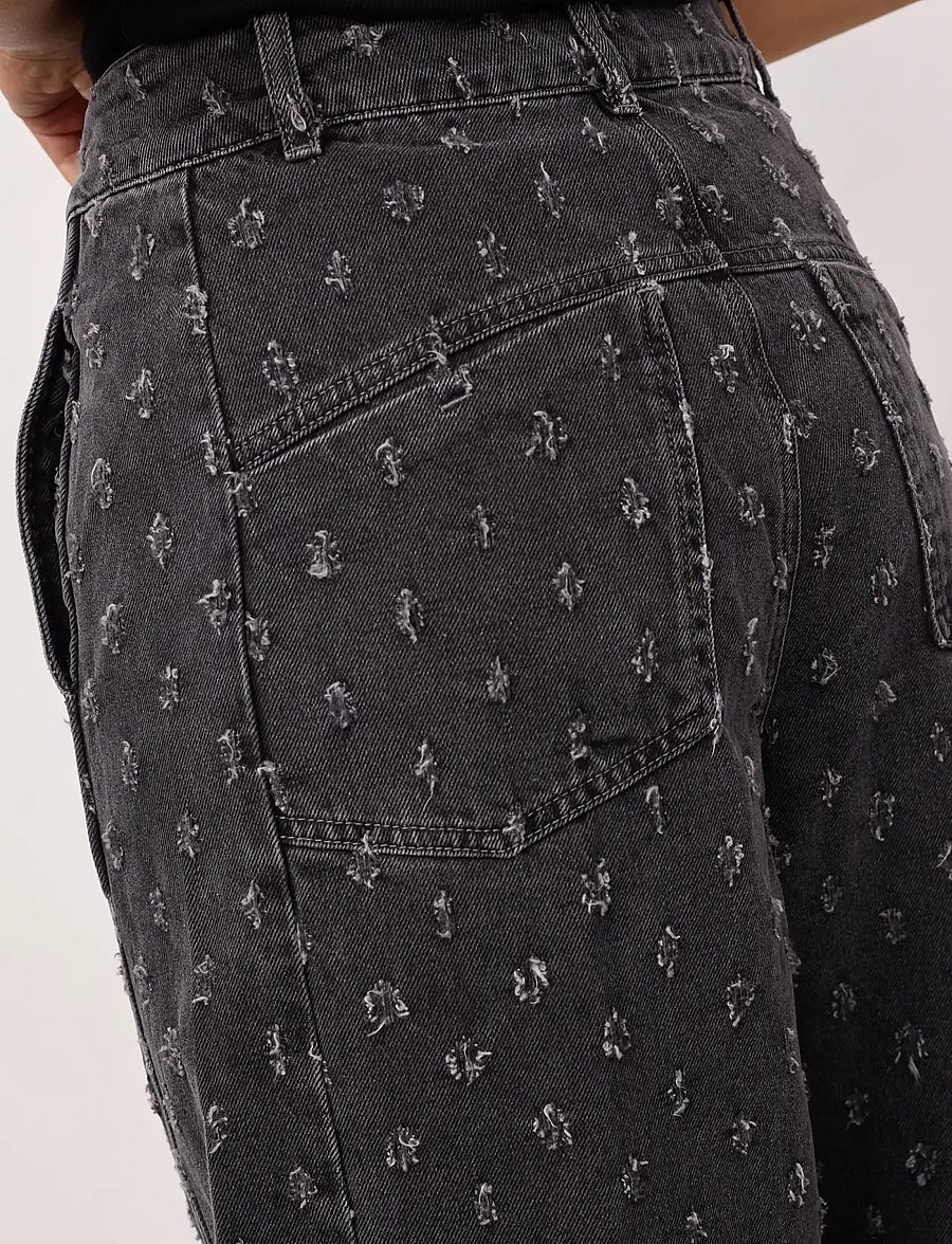 Co' Couture - DerriCC Dot Jeans - barrel jeans - mid grey - 5