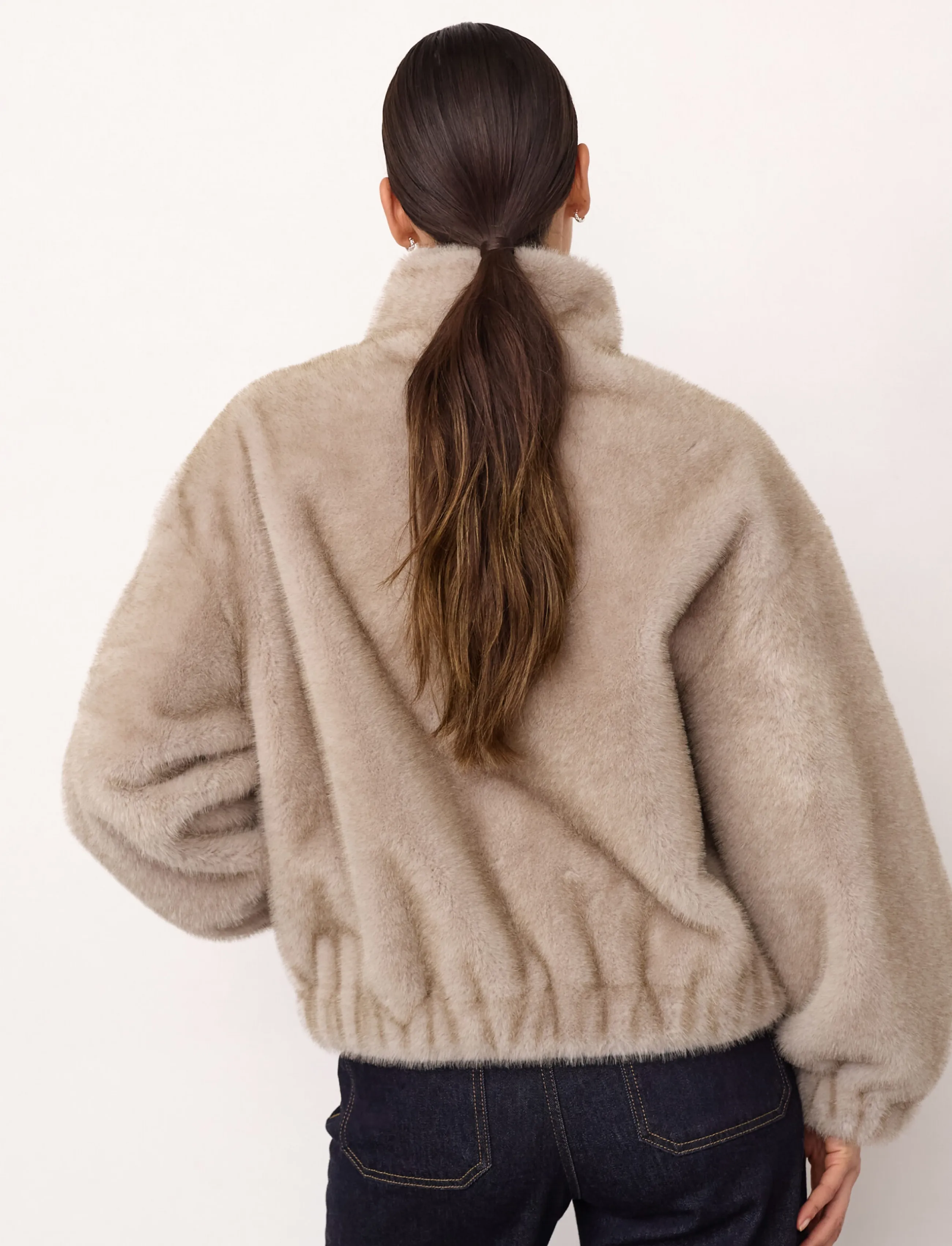 Co' Couture - CasioCC Teddy Jacket - kunstpelz - light grey - 4