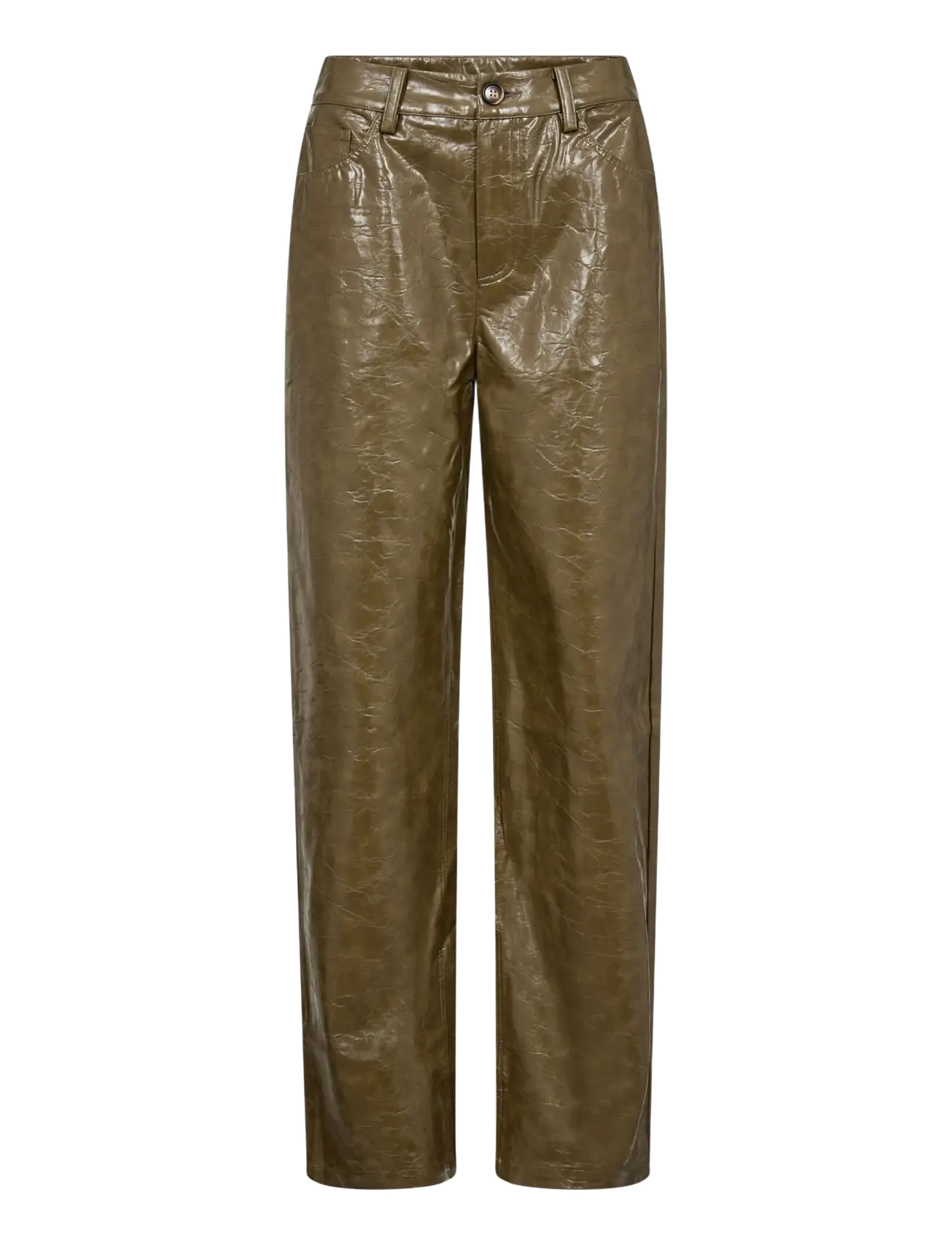Co' Couture - RichaCC Pant - raka byxor - olive - 1